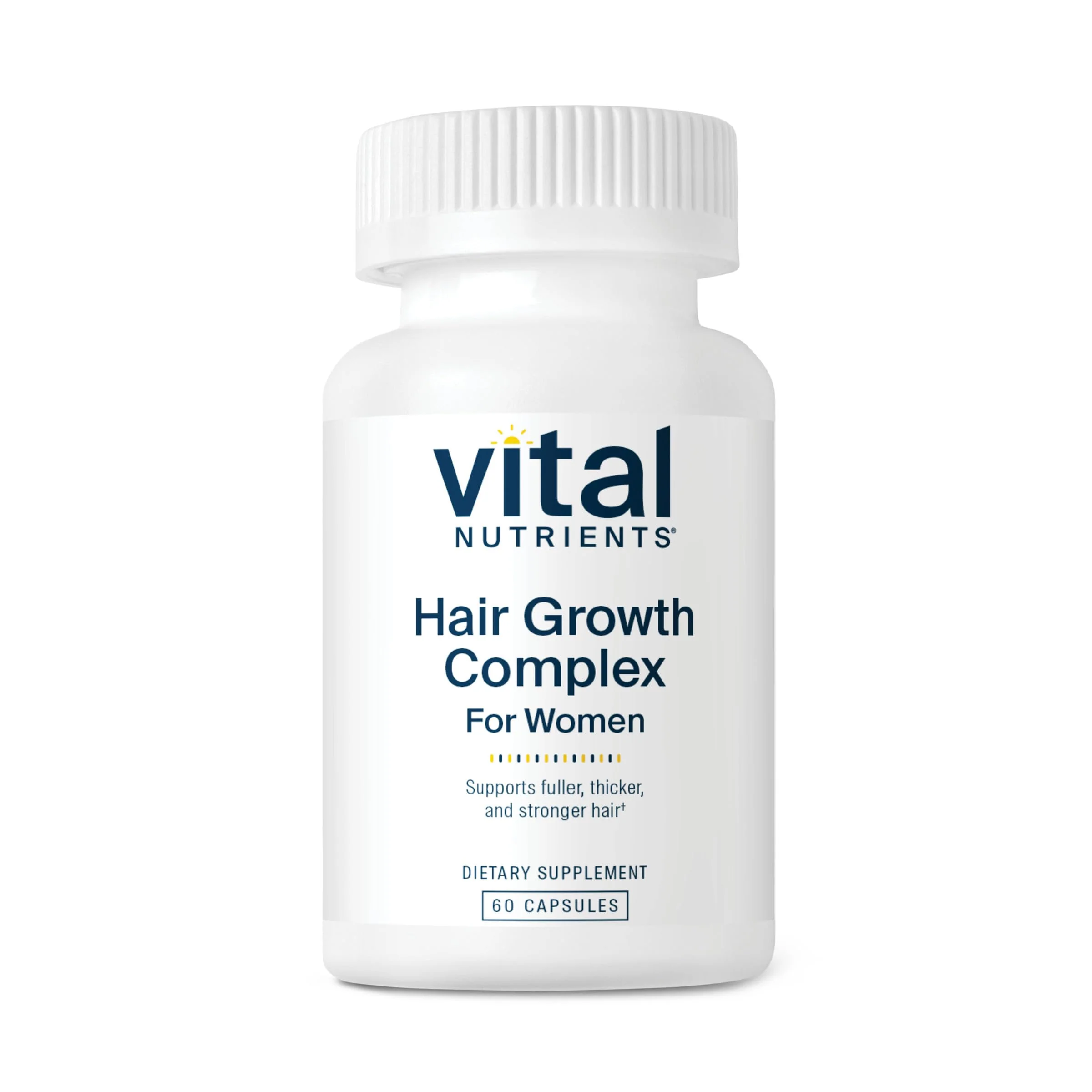 Vital Nutrients Hair Growth Vitamins Complex for Women | Fuller, Thicker Hair | 60 Count | Vegan & Gluten Free - Image 6