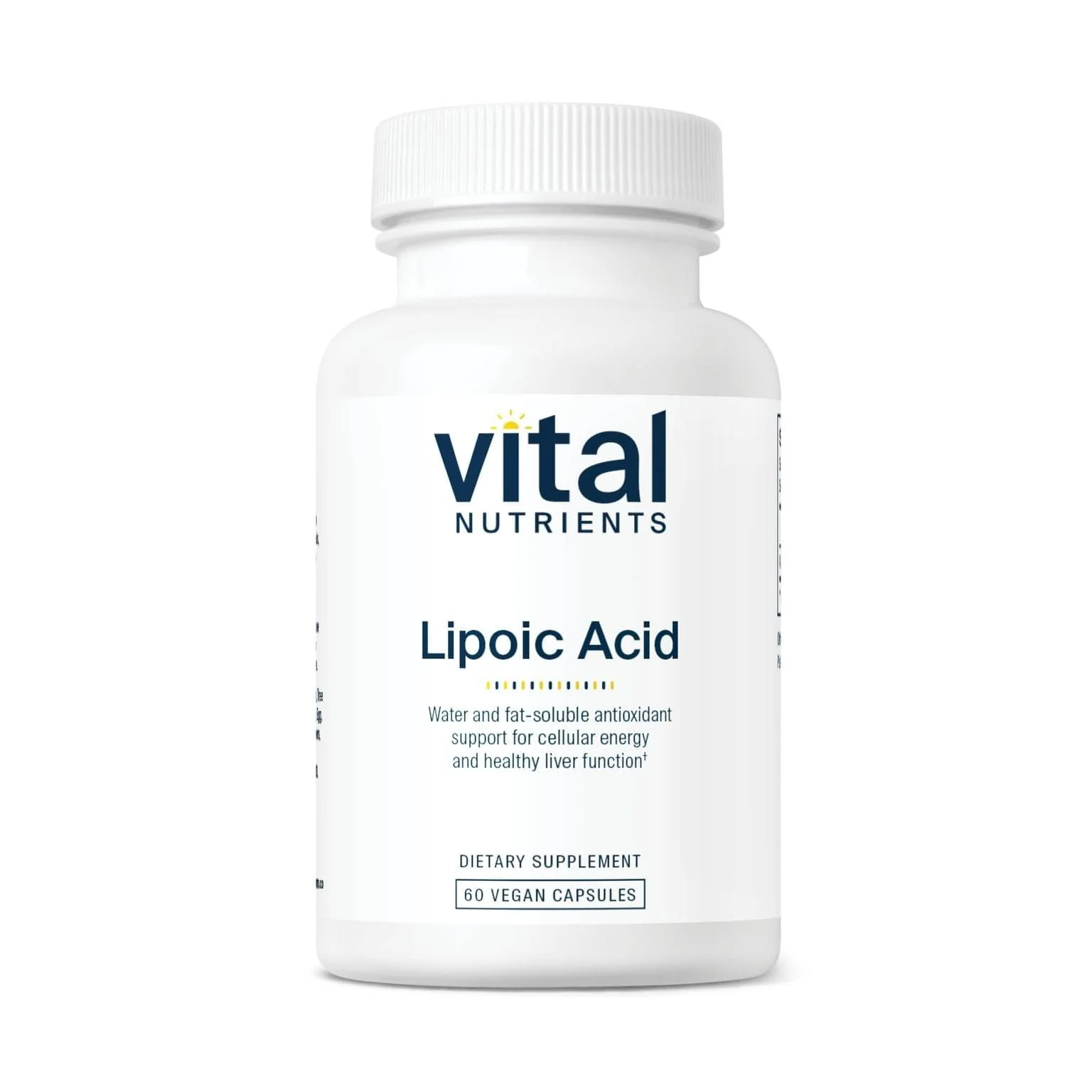 Vital Nutrients Lipoic Acid 300mg | ALA Antioxidant for Metabolism & Energy | 60 Capsules - Image 13