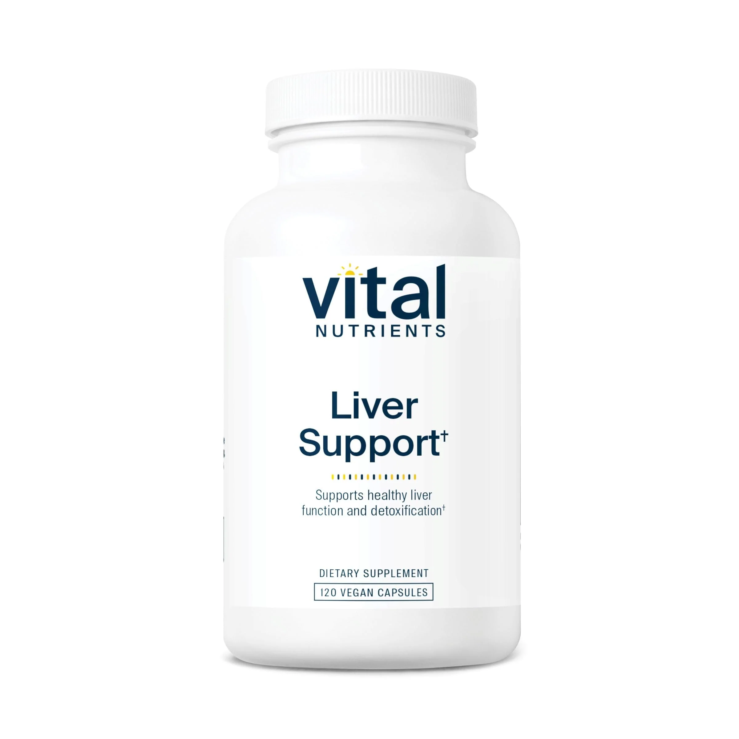 Vital Nutrients Liver Support Milk Thistle & Curcumin | Vegan, Gluten-Free | 120 Capsules - Image 7