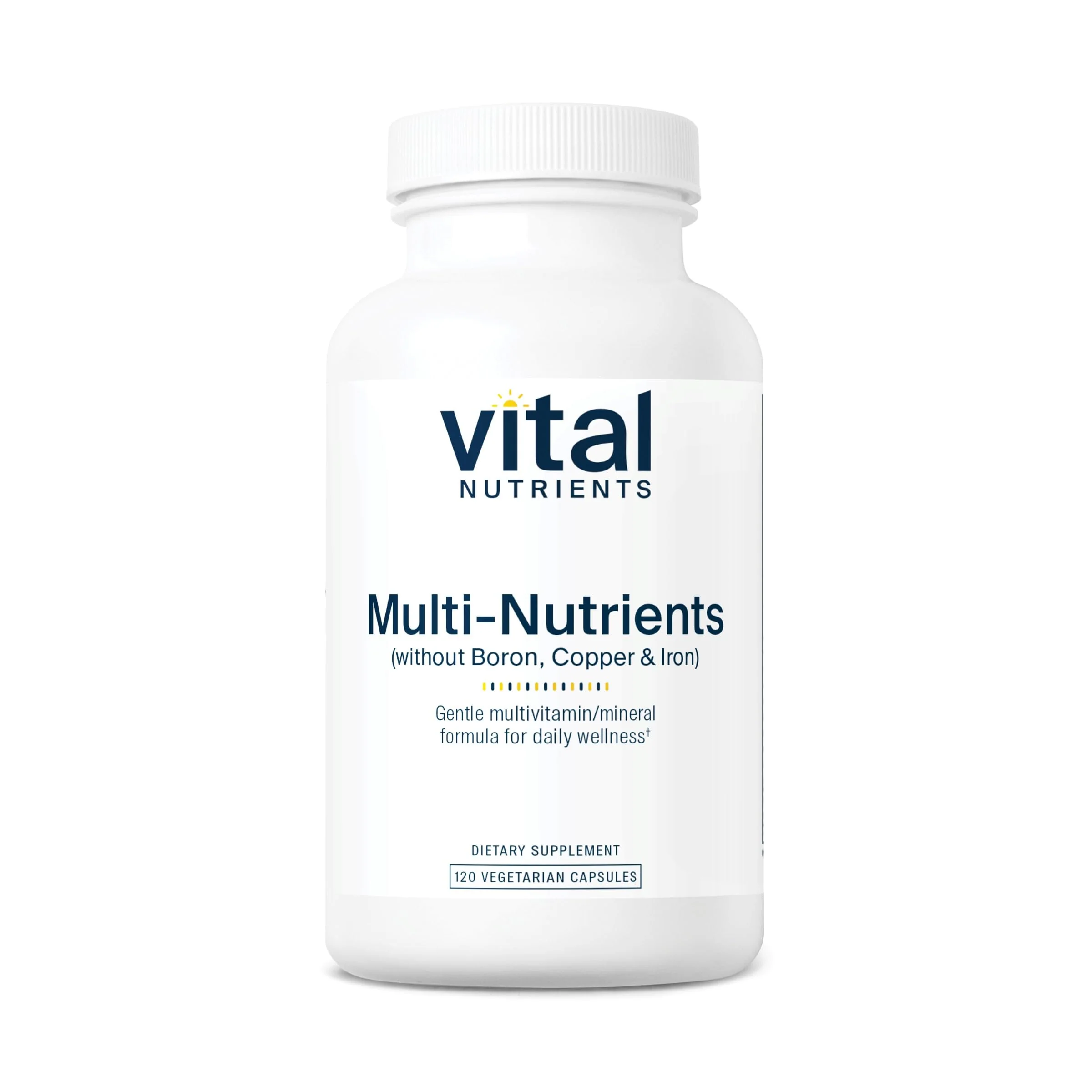 Vital Nutrients Multi-Nutrients 5 Ultra Antioxidant Formula – Vegetarian Daily Multivitamin (120 Capsules)