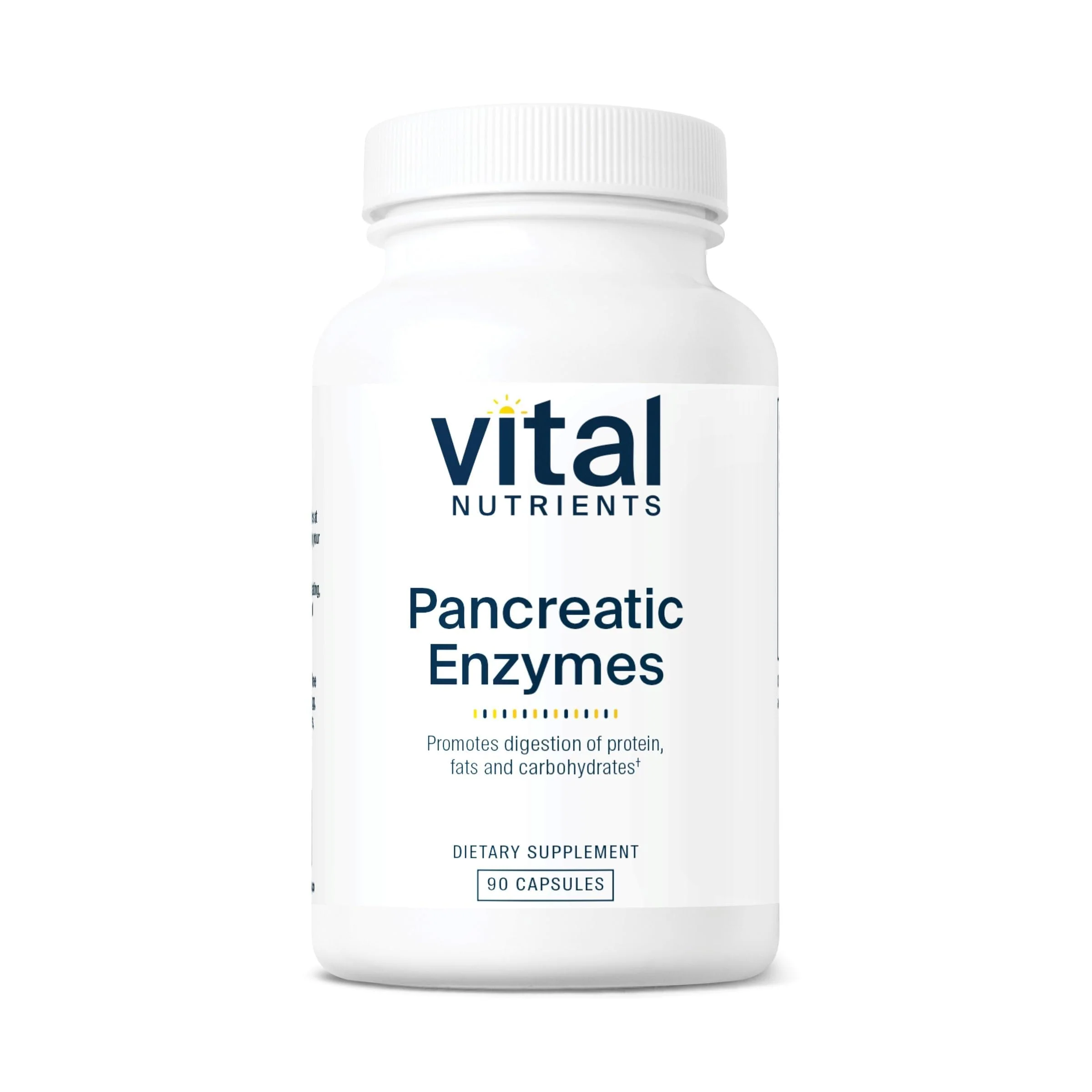 Vital Nutrients Pancreatic Enzymes 1000mg – Full Strength Digestive Enzymes (Protease, Amylase, Lipase) | Gluten, Dairy & Soy Free | 90 Capsules - Image 7