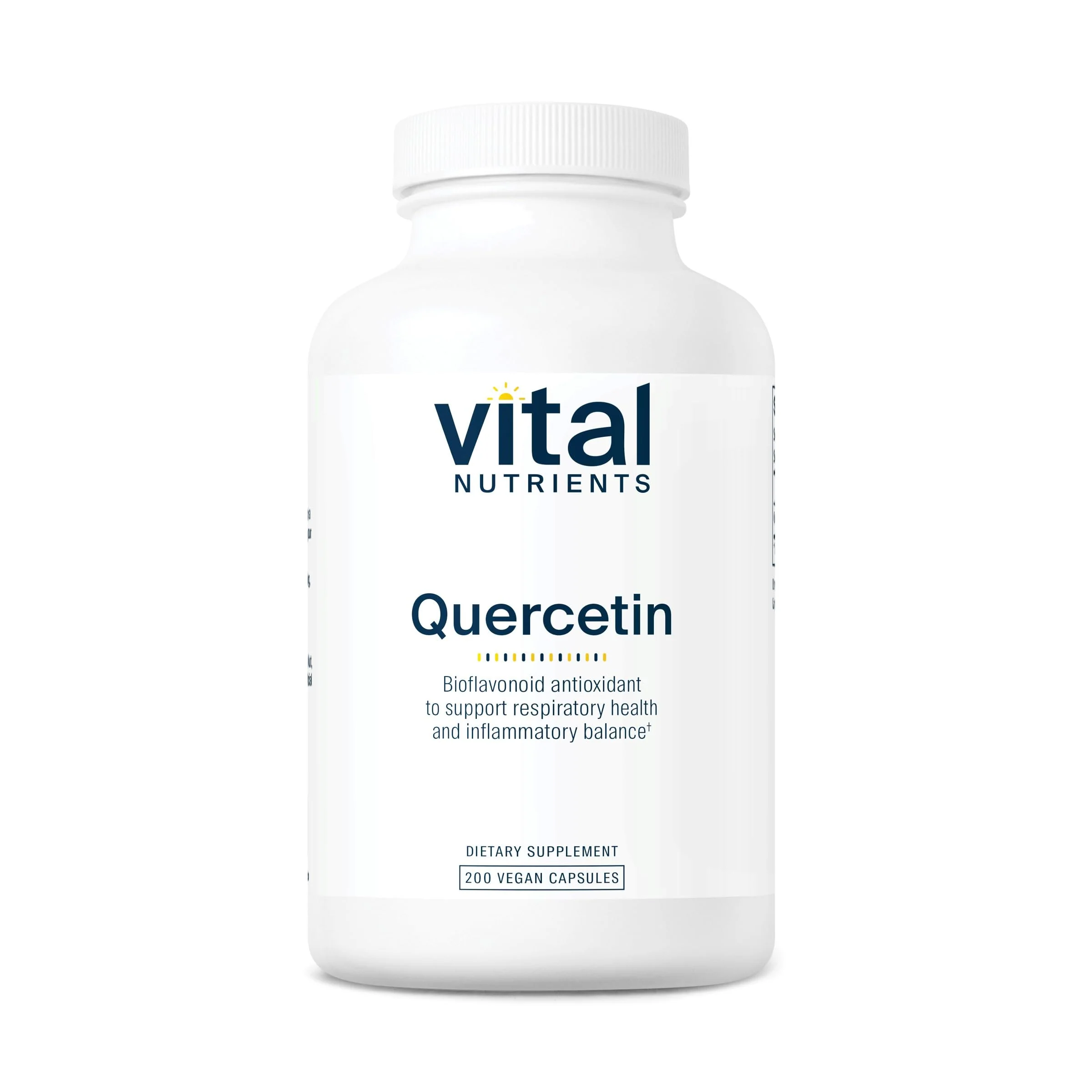 Vital Nutrients Quercetin | 500mg Vegan Quercetin Supplement – 200 Capsules