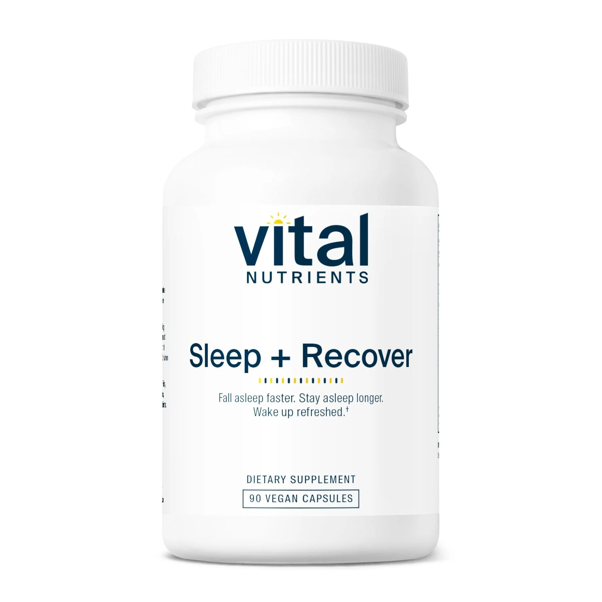 Vital Nutrients Sleep + Recover – Vegan Sleep Support with Melatonin, Ashwagandha & L-Theanine – 90 Capsules - Image 8