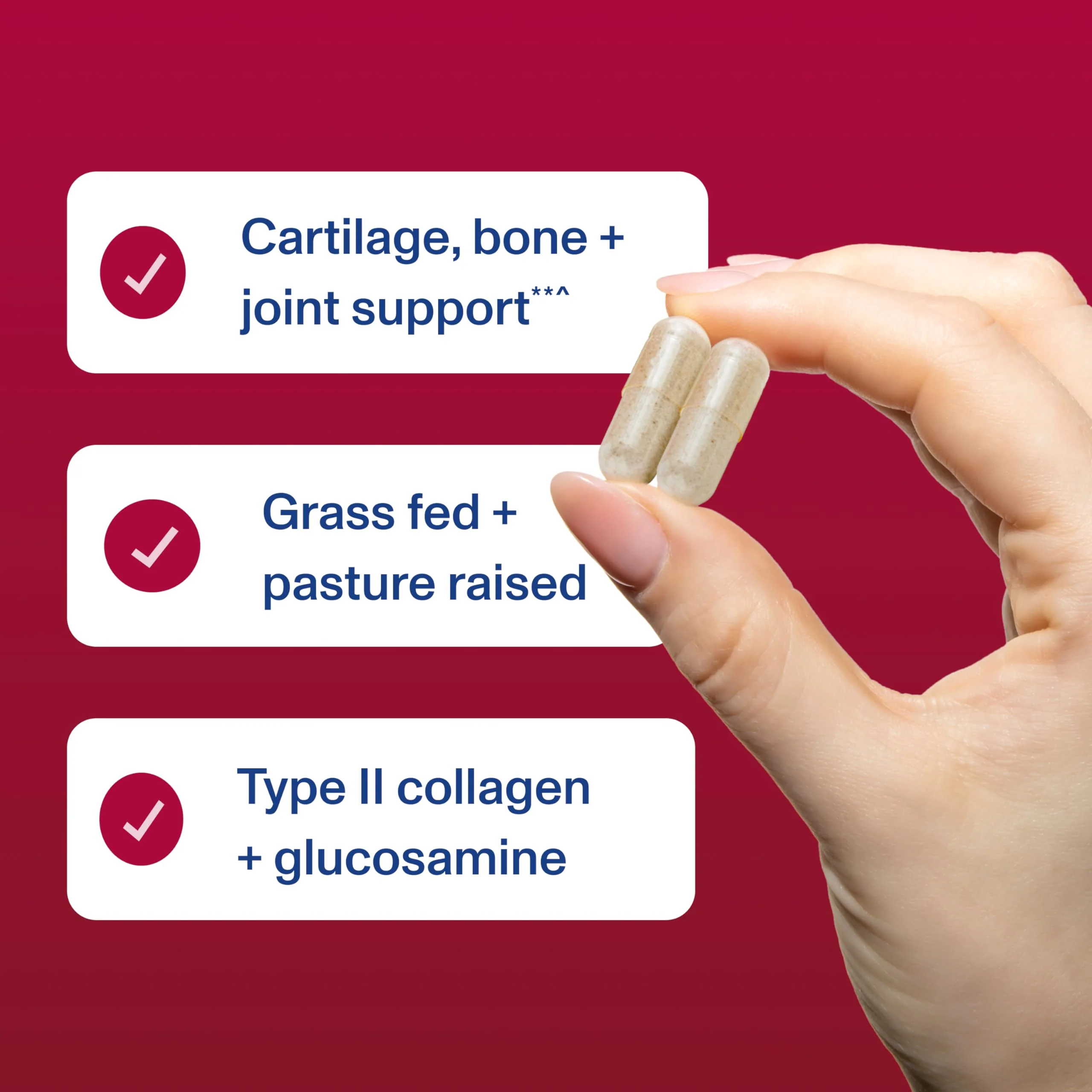 Vital Proteins Cartilage Capsules – Type II Collagen & Chondroitin, 750 mg, 120 Capsules - Image 7