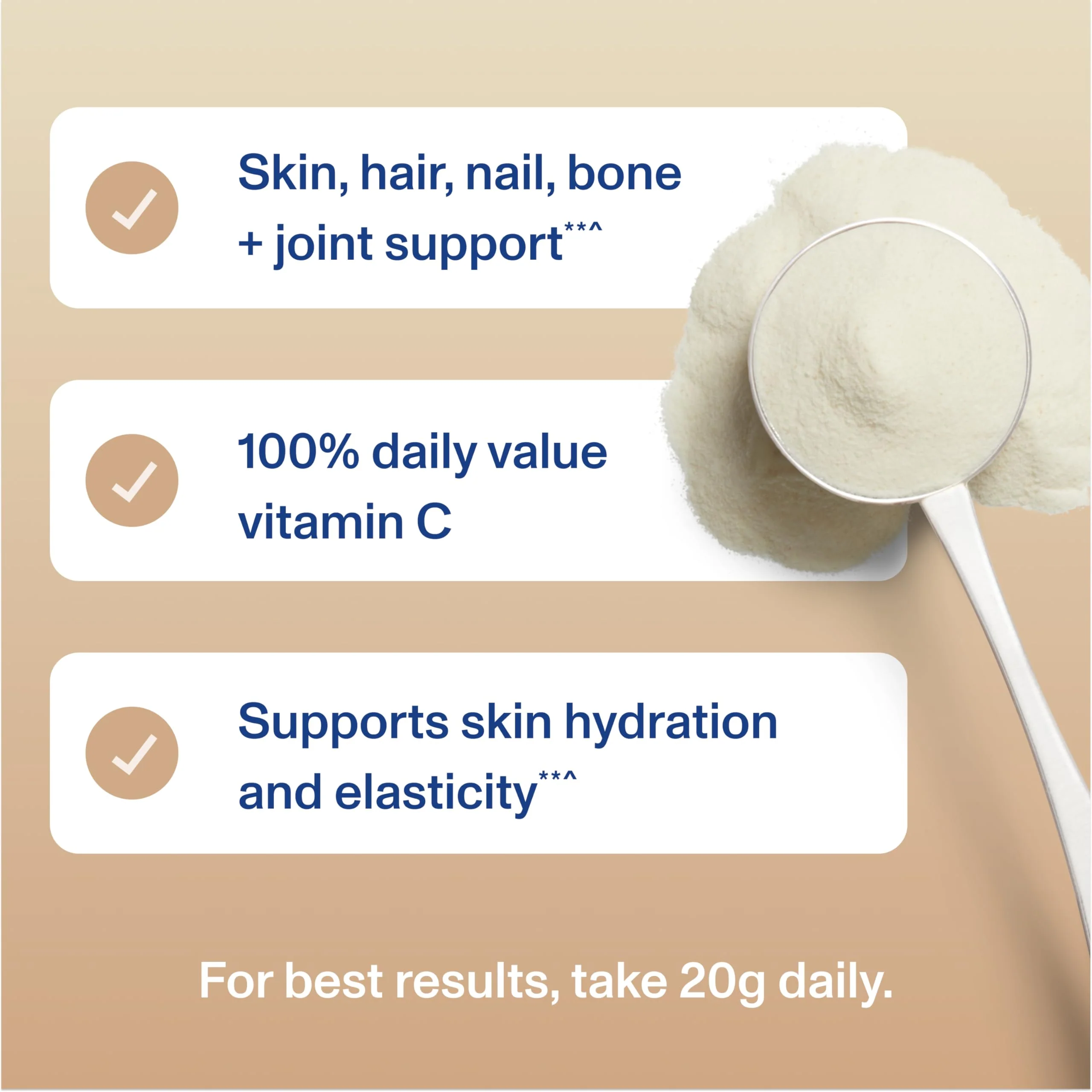 Vital Proteins Collagen Peptides Advanced with Hyaluronic Acid & Vitamin C – Vanilla Flavor, 21 oz - Image 12