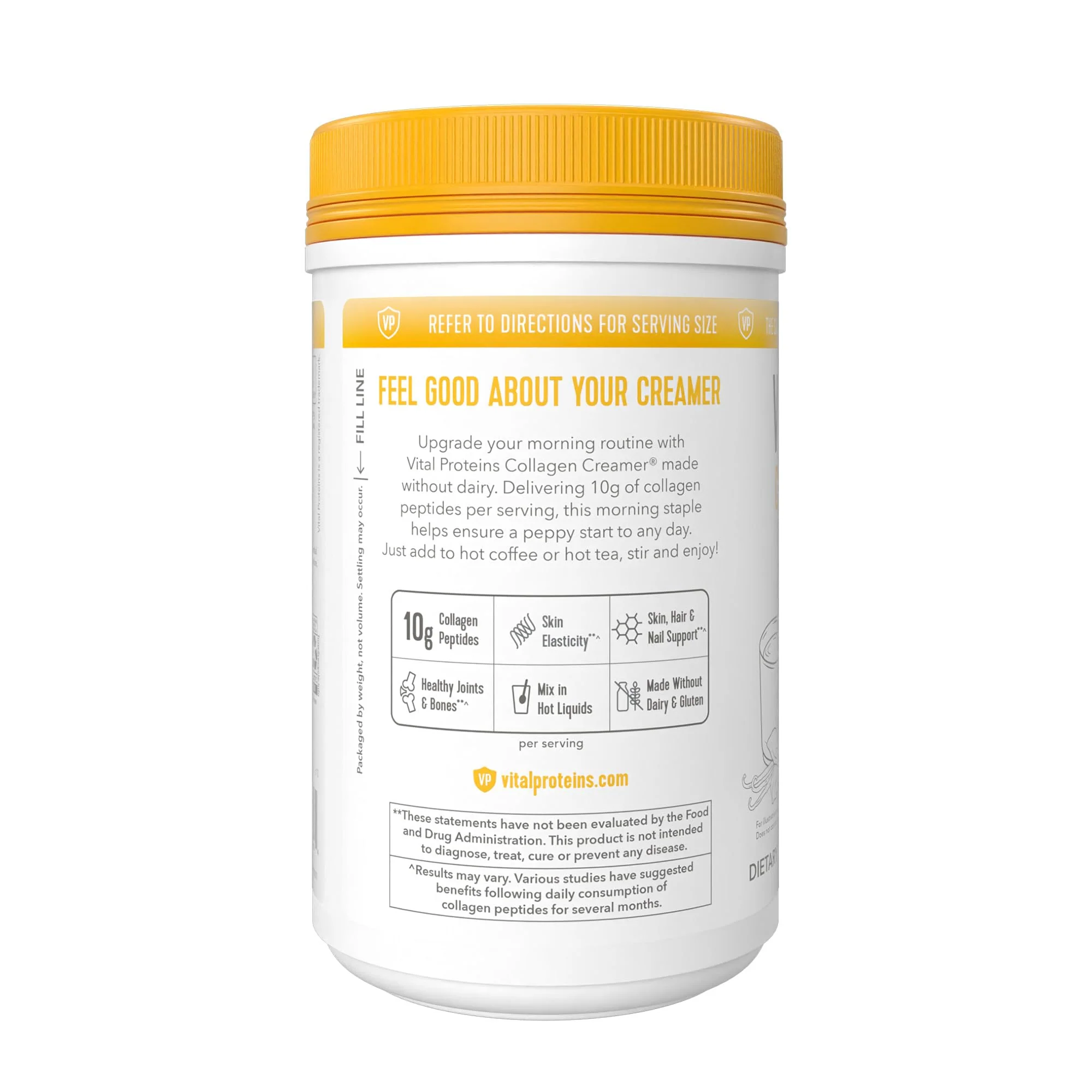 Vital Proteins Collagen Peptides Powder - Vanilla Coffee Creamer for Hair & Nails - Image 7