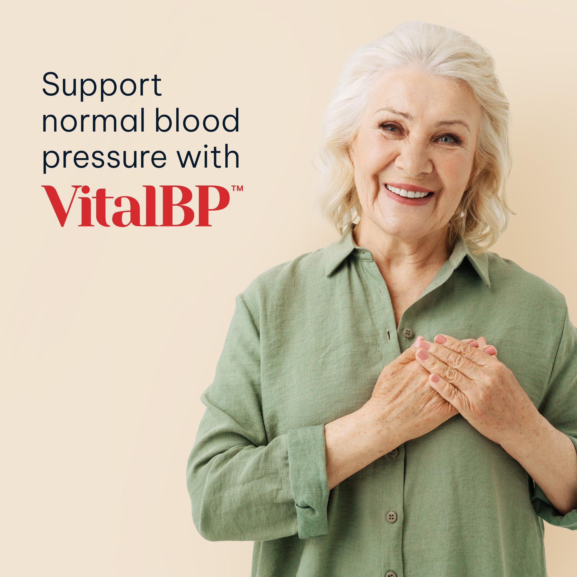 VitalBP - Support for Normal Blood Pressure & Healthy Blood Flow | CoQ10, L-Citrulline, K2 & D3 - 60 Capsules - Image 16