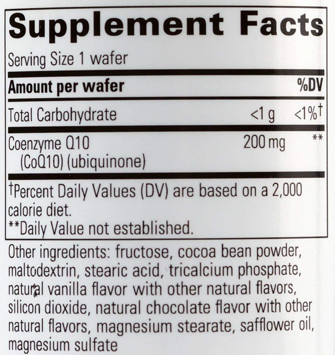 Vitaline CoQ10 200 mg – Brain & Heart Health (Chocolate, 30 Servings) - Image 3