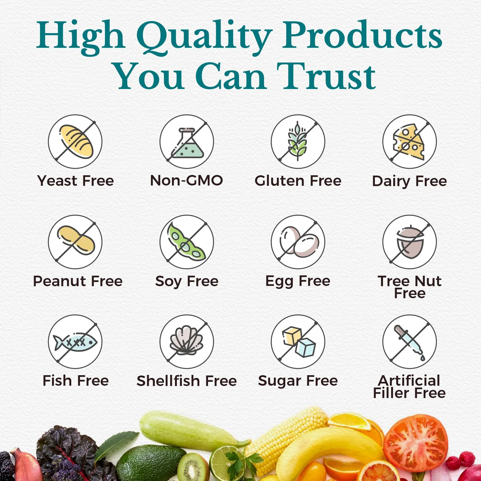 Vitalitown Probiotics 120 Billion CFUs | 36 Strains | Prebiotics & Digestive Enzymes | Shelf Stable | Vegan & Non-GMO | 60 Delayed-Release Veg Caps - Image 7