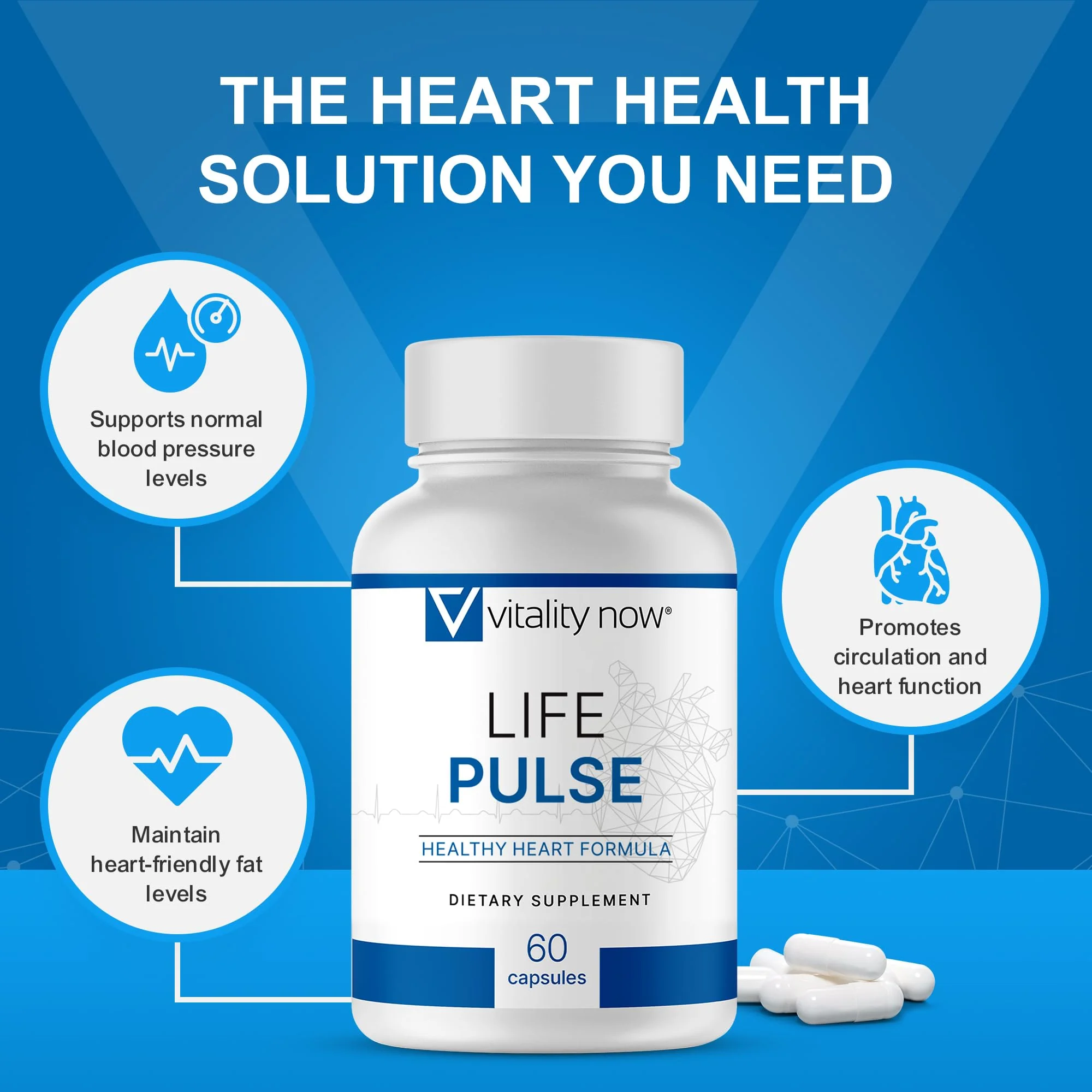 Vitality Now Life Pulse – Natural Heart Health Supplement | 7 Power Ingredients - Image 3