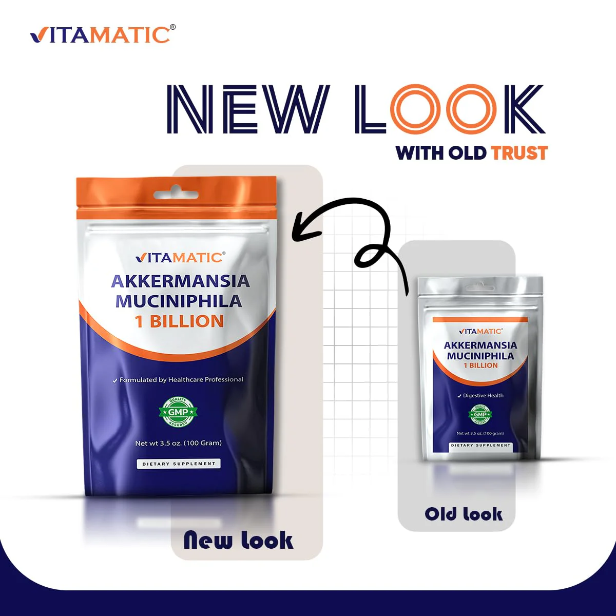 Vitamatic Akkermansia Muciniphila Gut Health - 100 g Powder - Image 7