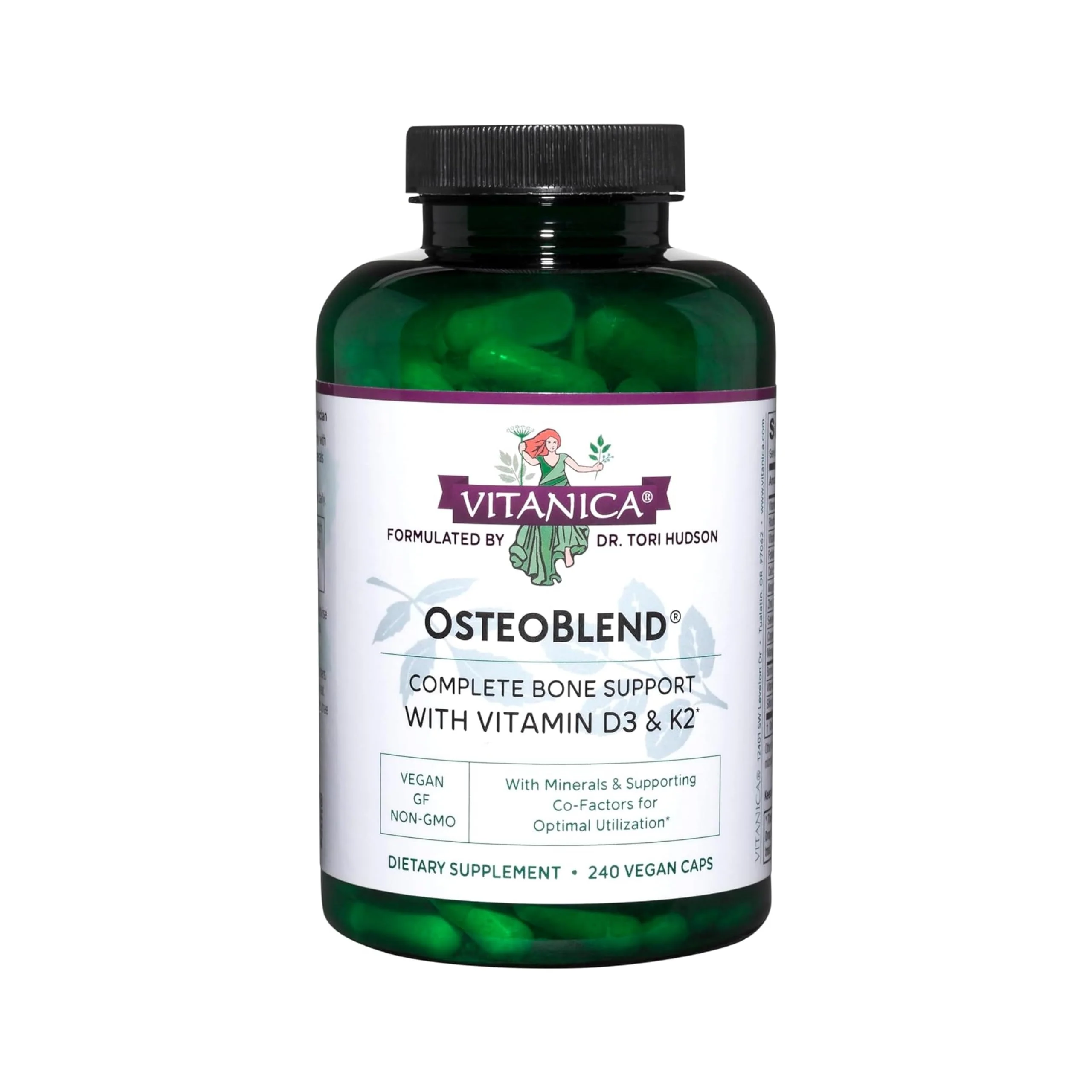 Vitanica OsteoBlend – Bone Support for Vegans | 240 Capsules - Image 8