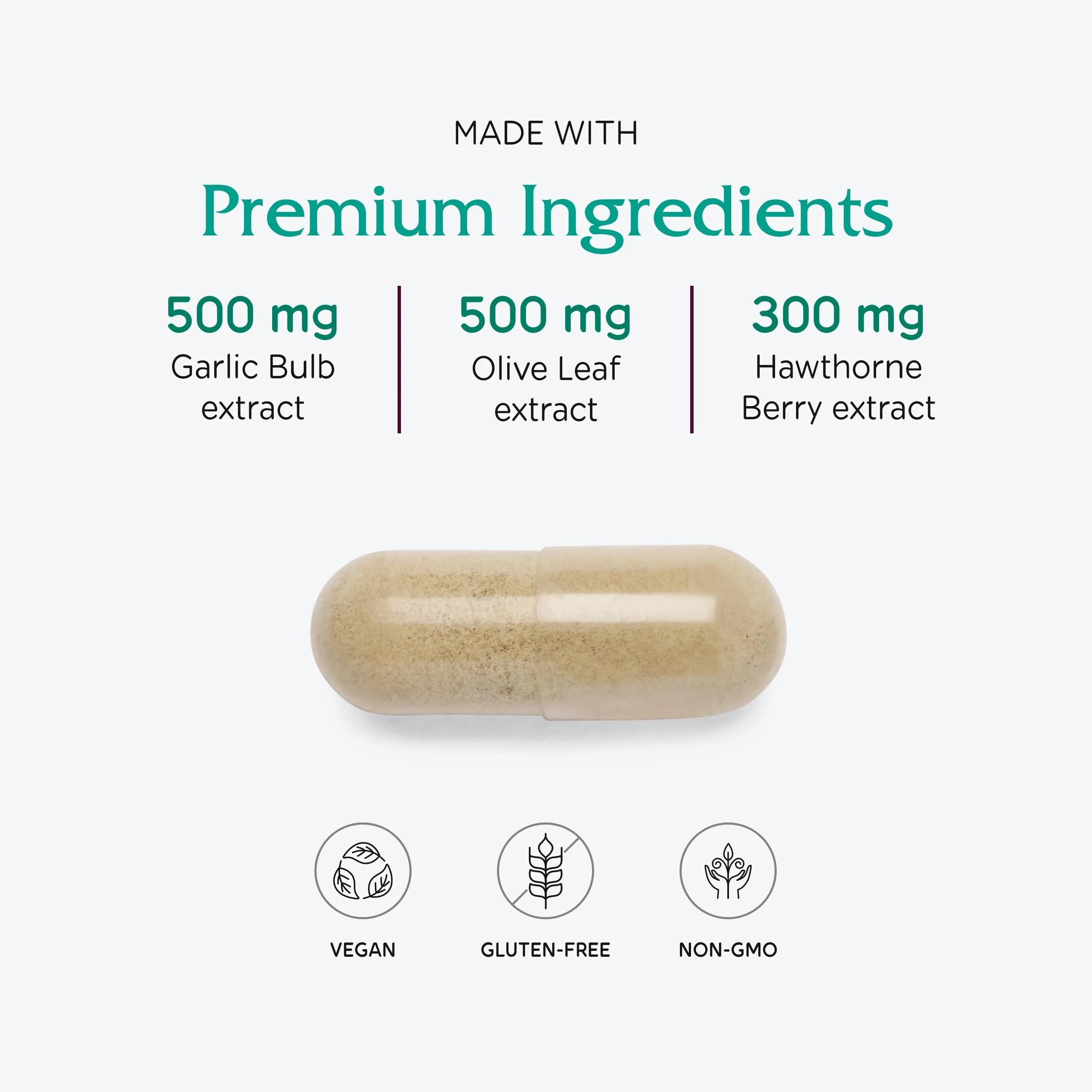 Vitanica VasoBlend: Heart Health with CoQ10, Magnesium and Arjuna - Image 11
