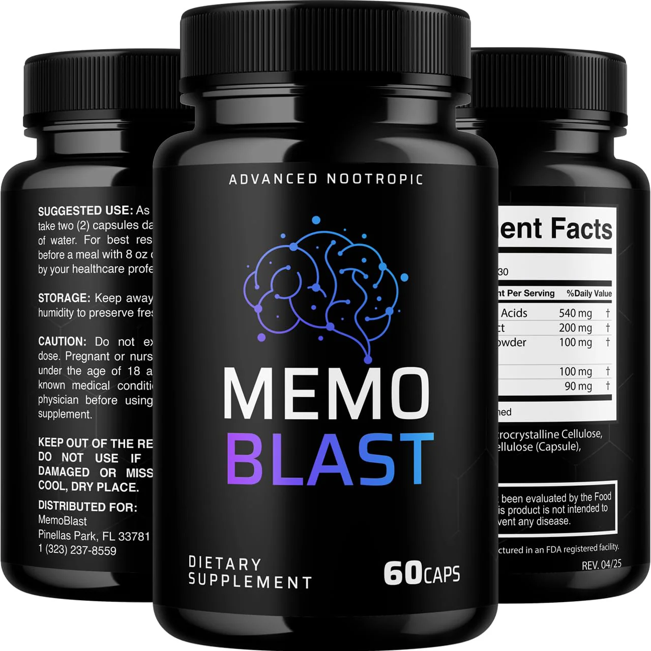 VIVALIS Memo Blast Capsules — 5 Pack Premium Formula for Overall Health & Wellness - Image 16