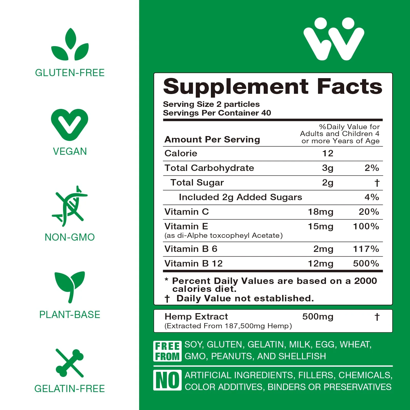 WACHRAY Nutrition: 3 Packs Organic Hemp Gummies – 7.5M High Strength Hemp Oil Infused, 240 Gummies per Bottle - Image 16