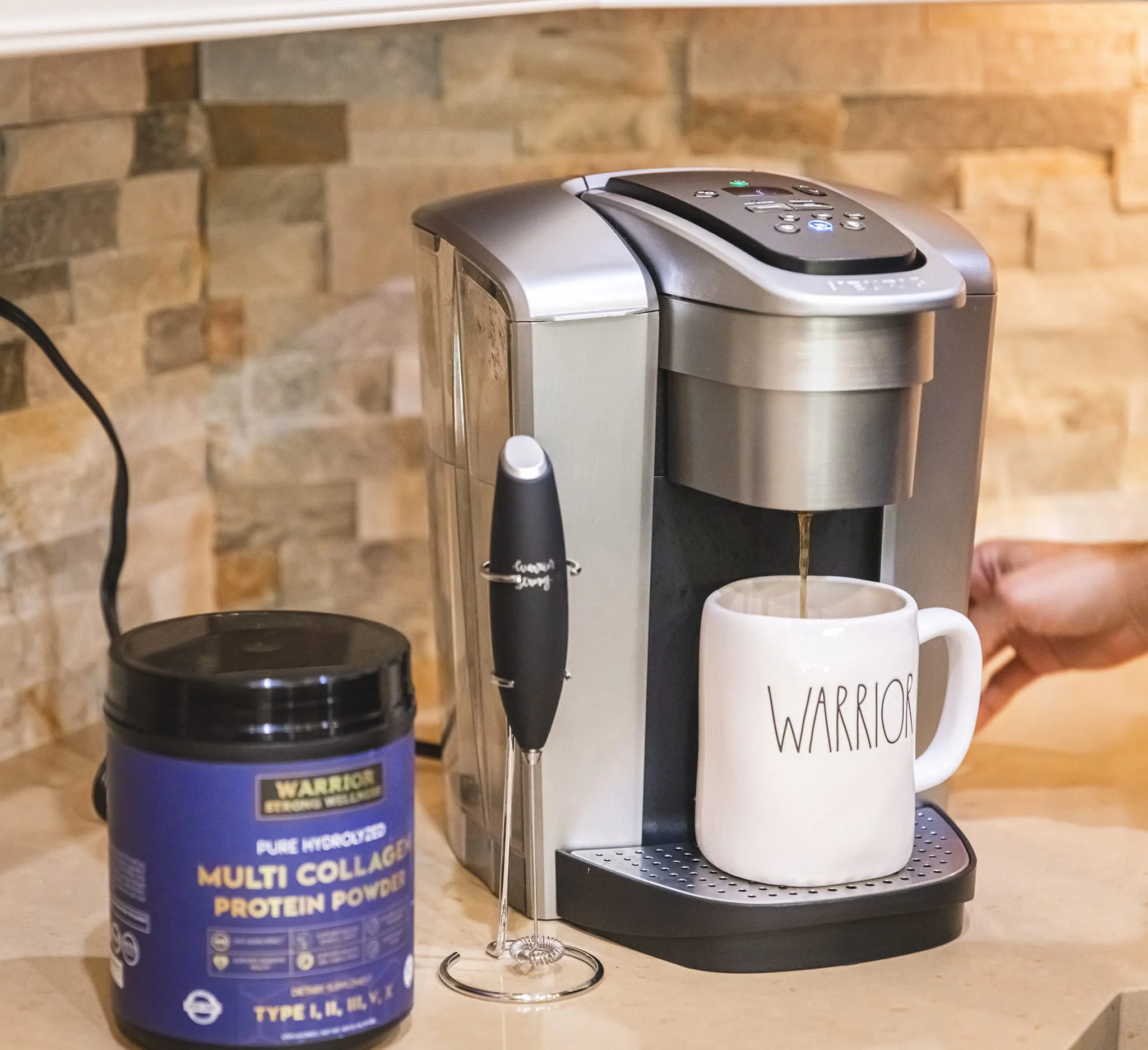 Warrior Strong Wellness Multi Collagen Powder - Unflavored Hydrolyzed Collagen - Image 7