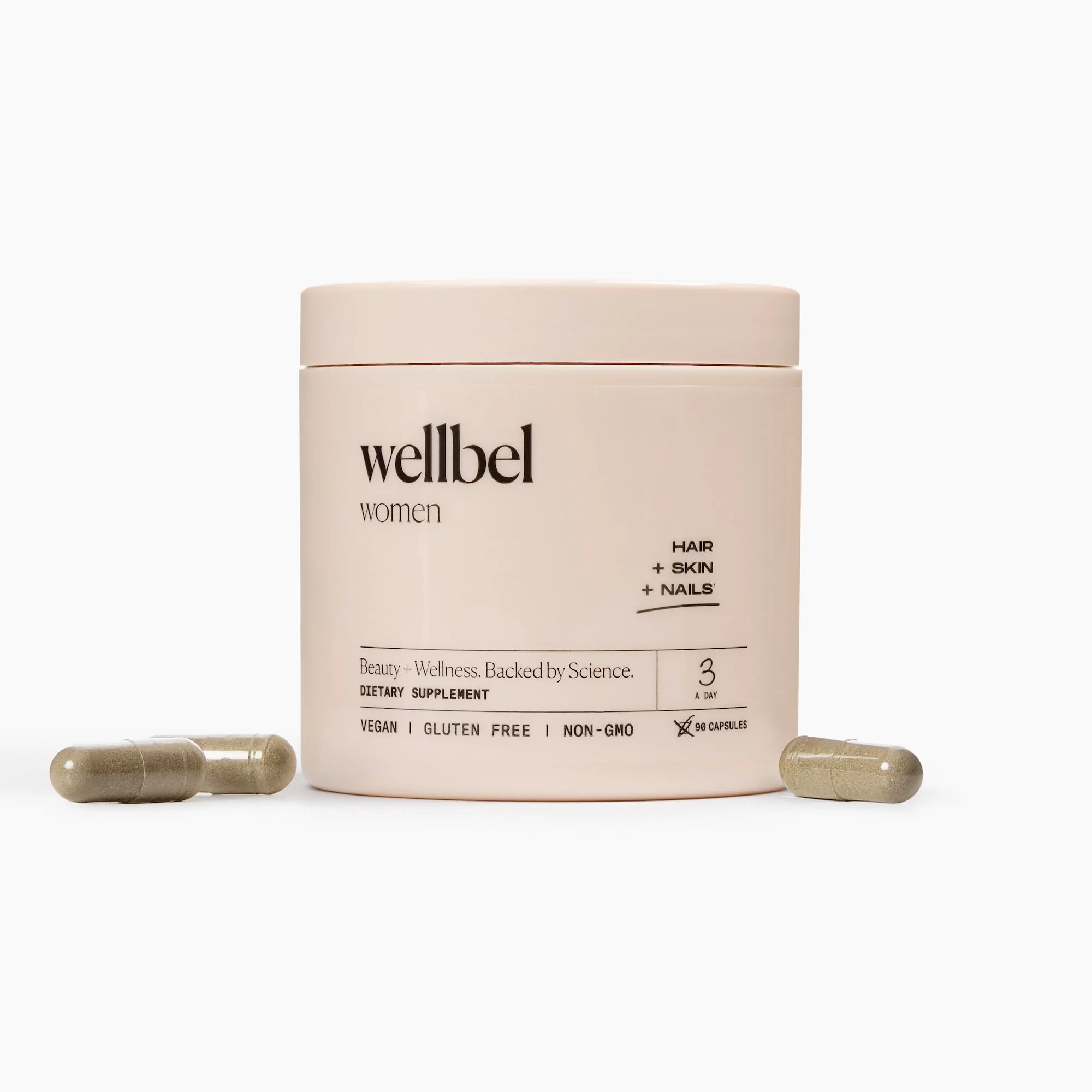 WELLBEL Women Clean - Vegan Hair, Skin & Nails Supplement | 90 Count - Image 10