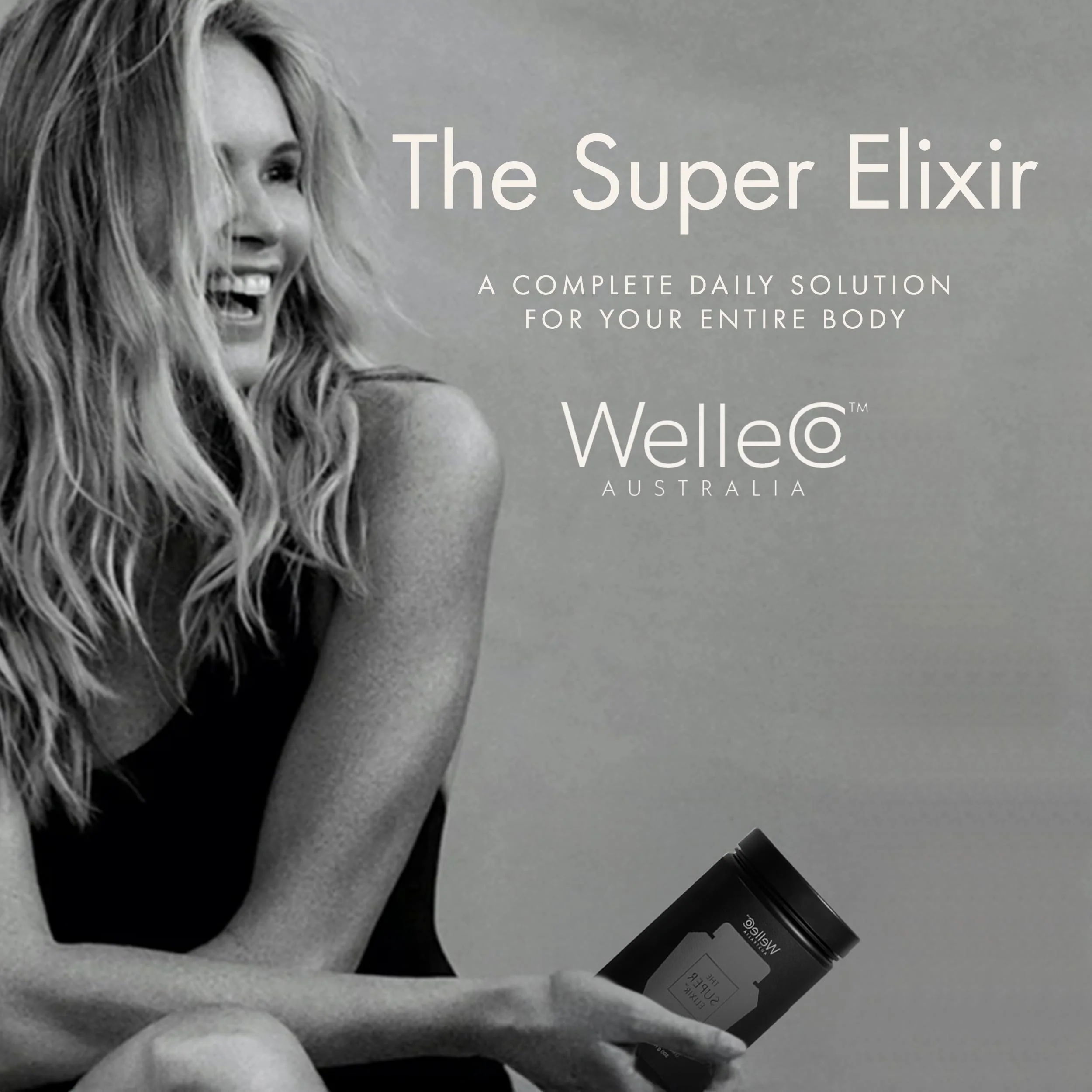 WelleCo The Super Elixir Daily Greens Powder – Probiotic Drink Mix (300g, Mixed Berry) - Image 11