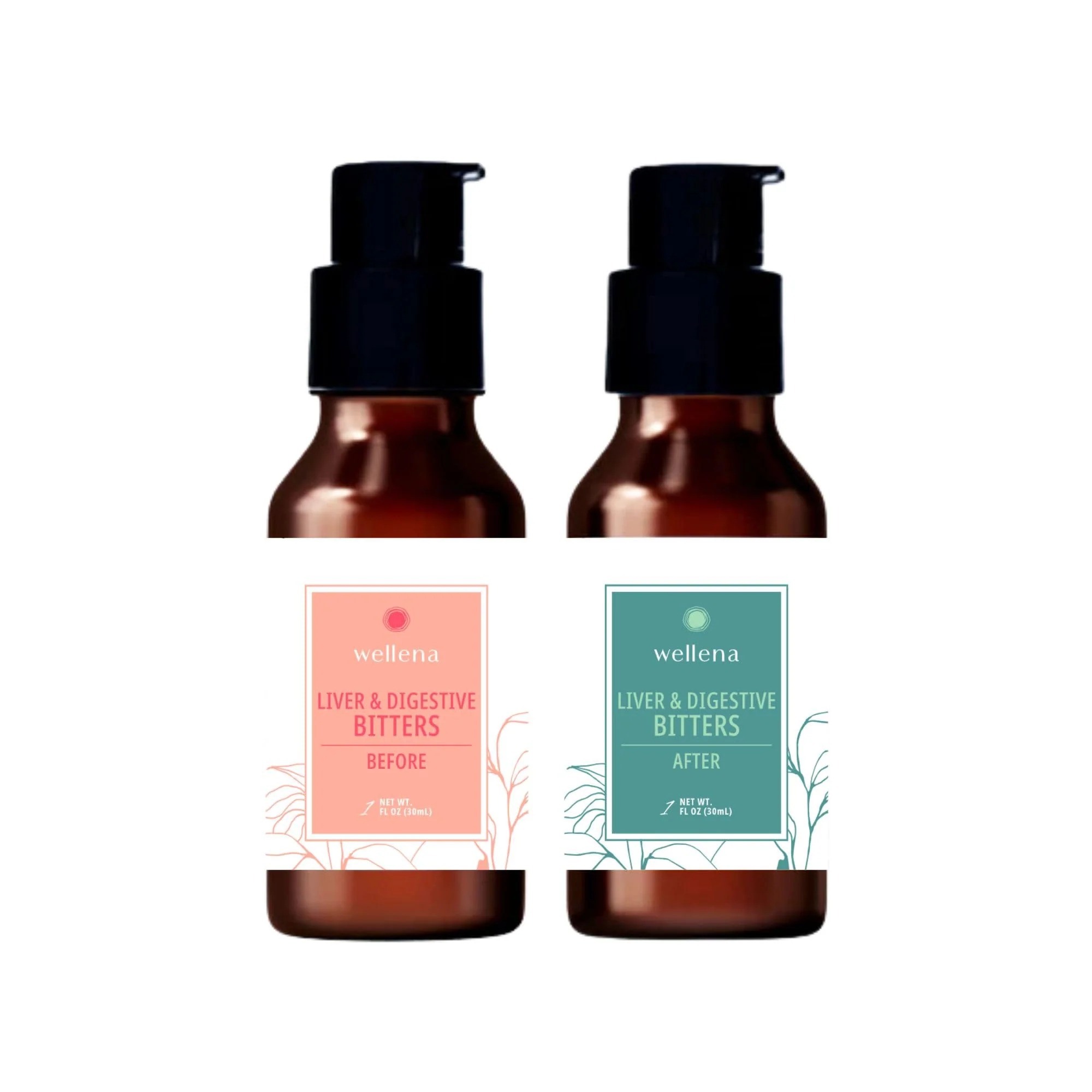 Wellena Liver & Digestive Bitters Kit – Before & After Meal Liquid Herbal Support - Image 8