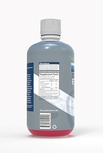 Wellgenix Sea Essentials Liquid Multivitamin with Coral Calcium & Sea Minerals – Sea Berry Flavor (Pack of 2) - Image 2