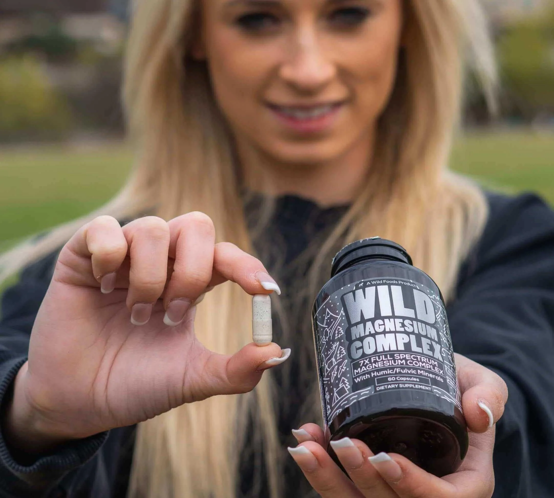 Wild Foods Wild Magnesium Complex – 7 Forms in One, 450 mg per Capsule, 90 Capsules (Pack of 2) - Image 4