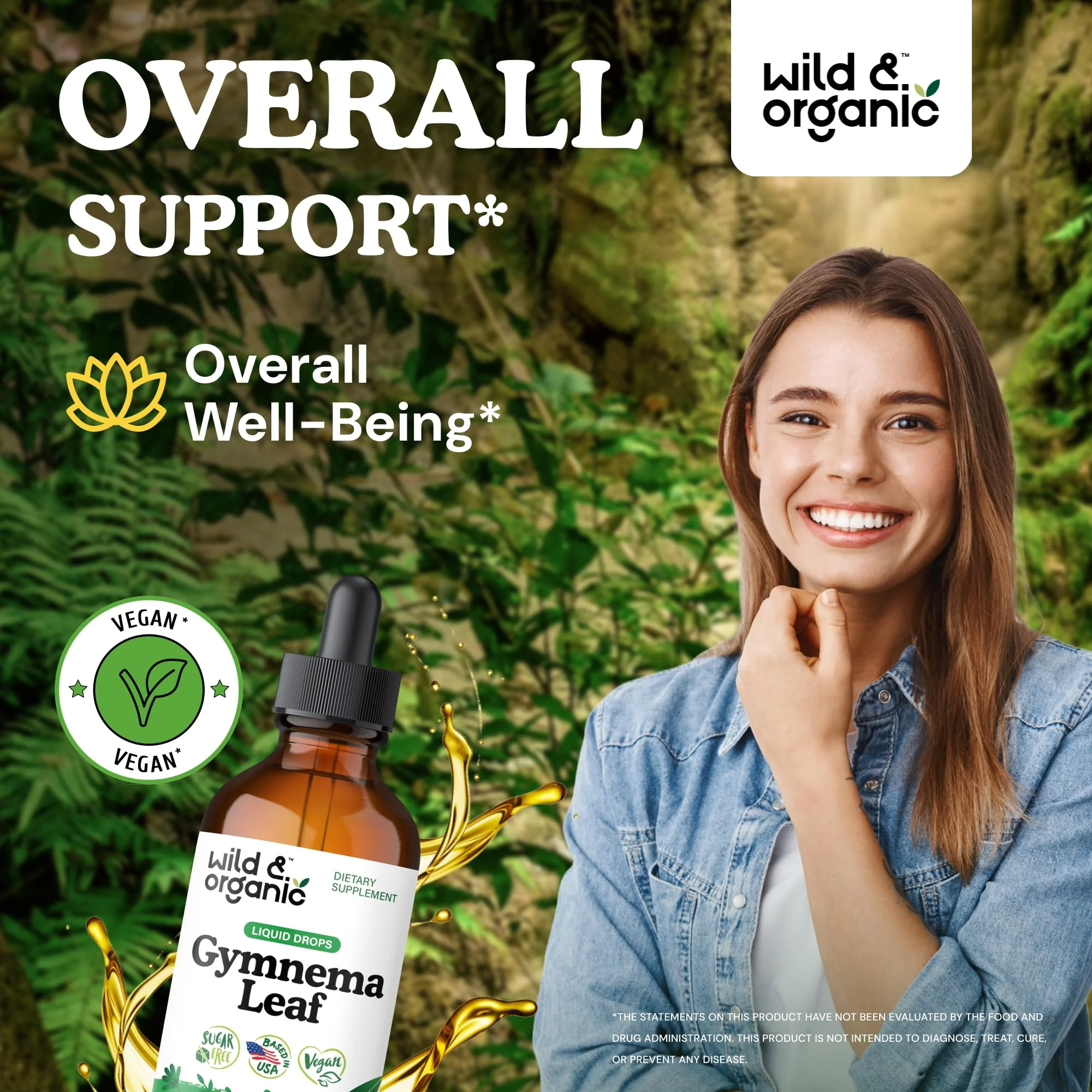 Wild & Organic Gymnema Sylvestre Extract Drops – Sugar-Free, Alcohol-Free, Vegan (2 x 4 oz) - Image 11
