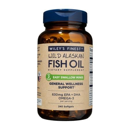 Wiley's Finest Easy Swallow Minis – Double-Strength Omega-3 630mg EPA/DHA - Image 8