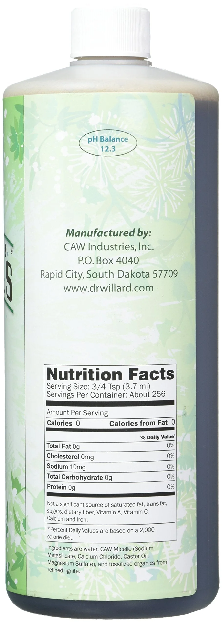 Willard Water XXX Dark Multi-Vitamin, 32 Ounce – Made in USA, Non-GMO - Image 3