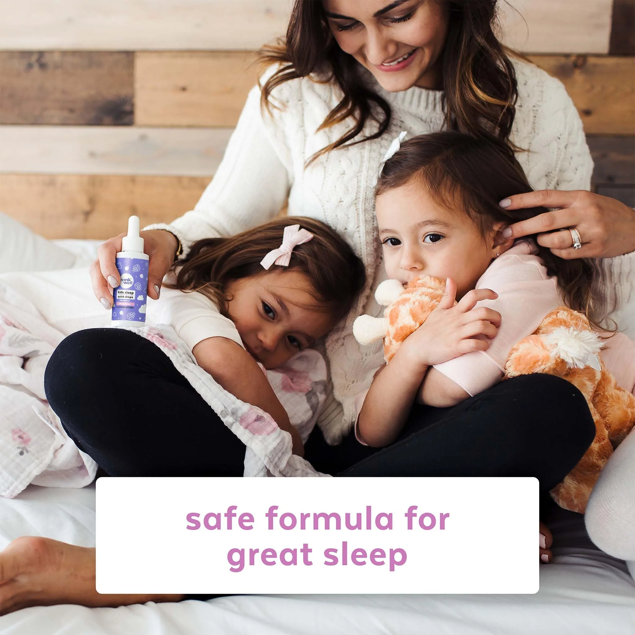 Wink Well Kids Melatonin Drops — 1 mg, Drug-Free Sleep Support for Children (2-Pack) - Image 6