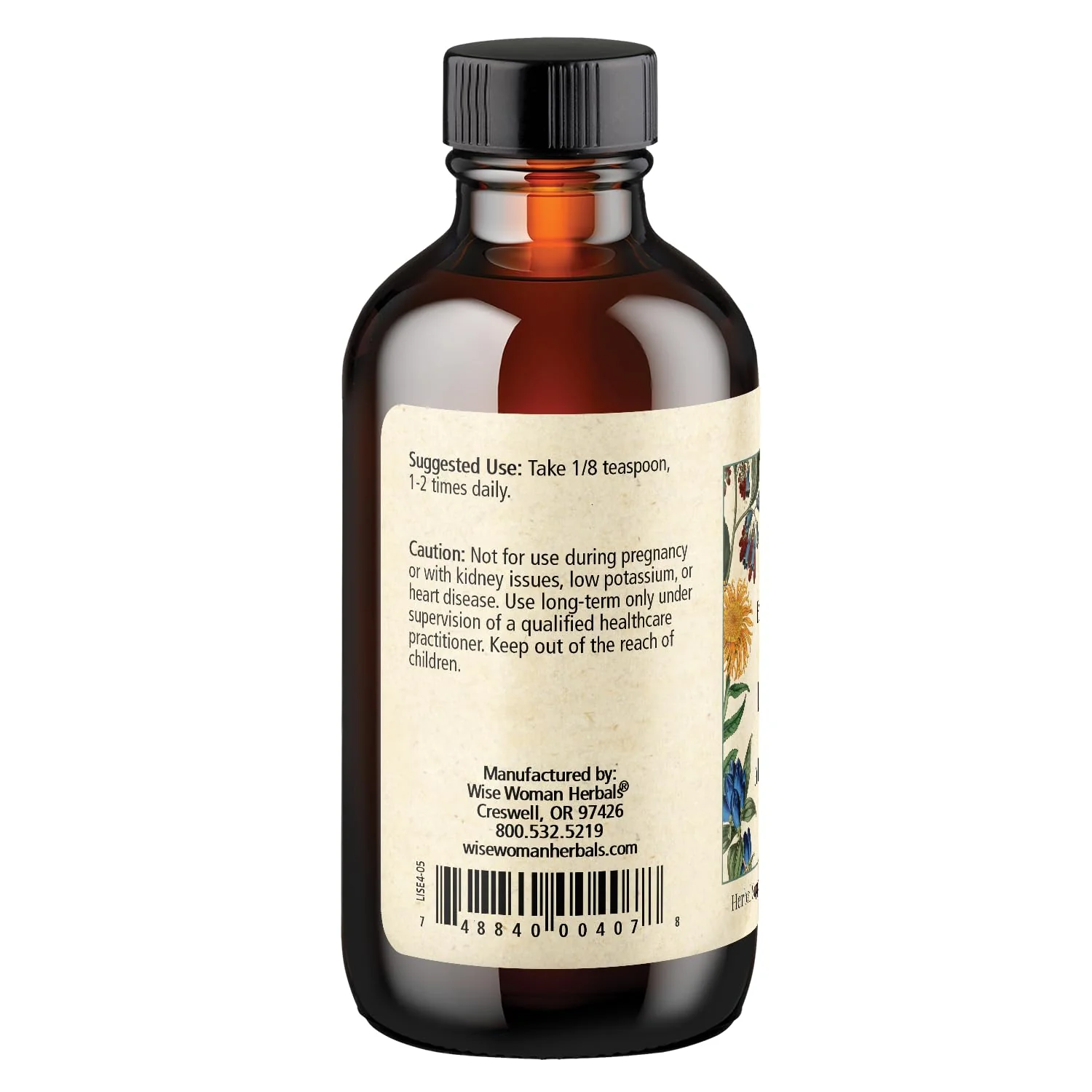 Wise Woman Licorice Botanical Syrup 4:1 - Alcohol-Free, Digestive & Immune Support (4 oz) - Image 5