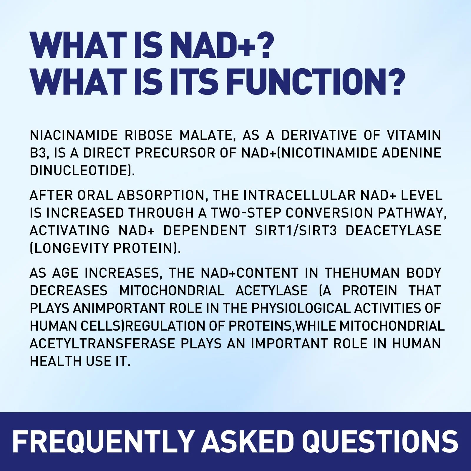 XKQ NAD+ Supplement 910mg – 60 Servings | Nicotinamide Riboside for Energy & Healthy Aging - Image 6