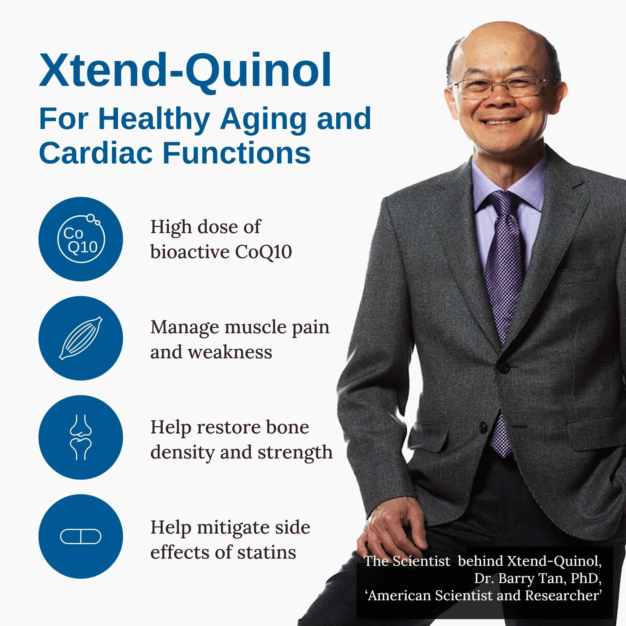 Xtendlife Xtend-Quinol: Natural CoQ10 Ubiquinol + GG for Cellular Energy and Heart Health (2 Month Supply) - Image 2