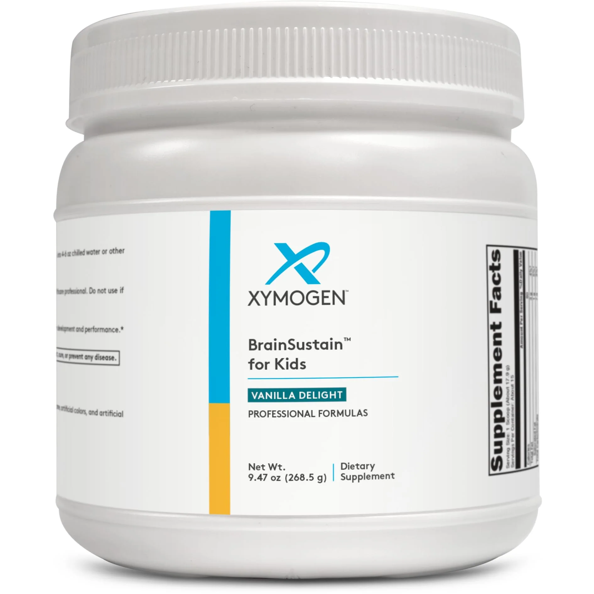 XYMOGEN BrainSustain for Kids – Focus Support with NAC, ALA & DHA | Non-GMO, Gluten & Dairy-Free (9.47 oz) - Image 10