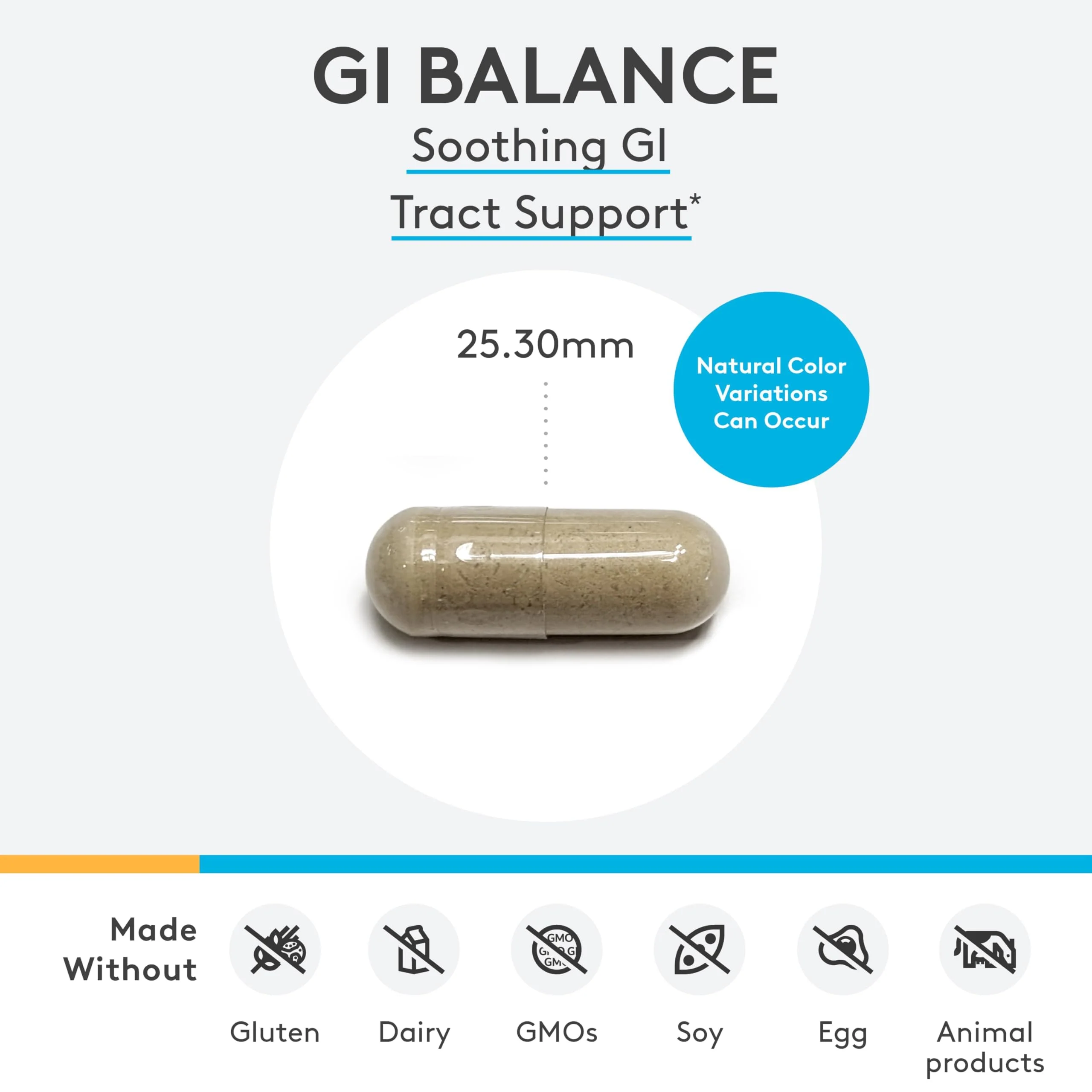 XYMOGEN GI Balance - Soothing GI Tract Support with Marshmallow Root, Licorice, Quercetin, Zinc L-Carnosine, Aloe, Gastric Mucin (150 Capsules) - Image 3