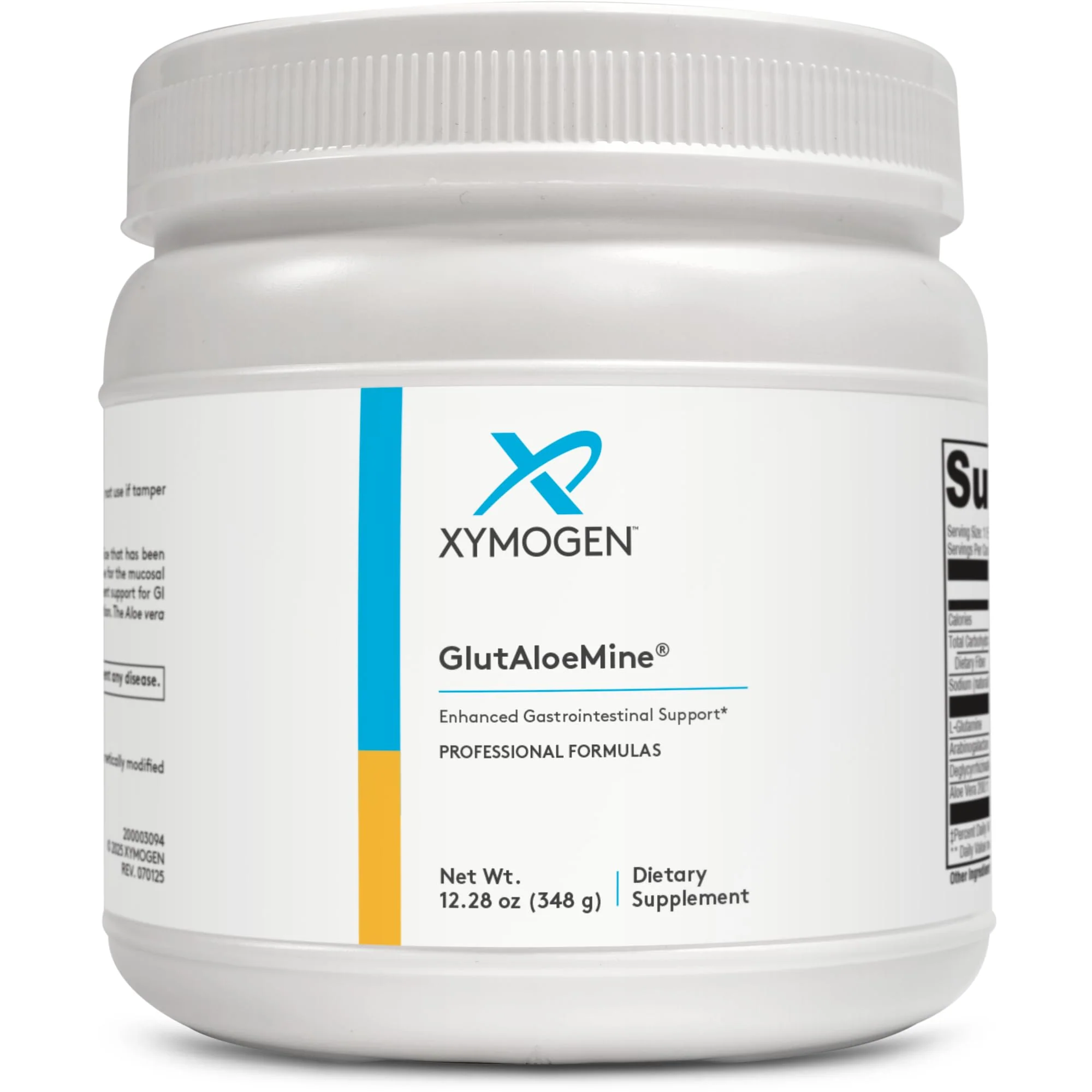 XYMOGEN GlutAloeMine Powder – 3000 mg L-Glutamine for GI Health with Aloe Vera, DGL Licorice & Arabinogalactan | 12.28 oz - Image 9