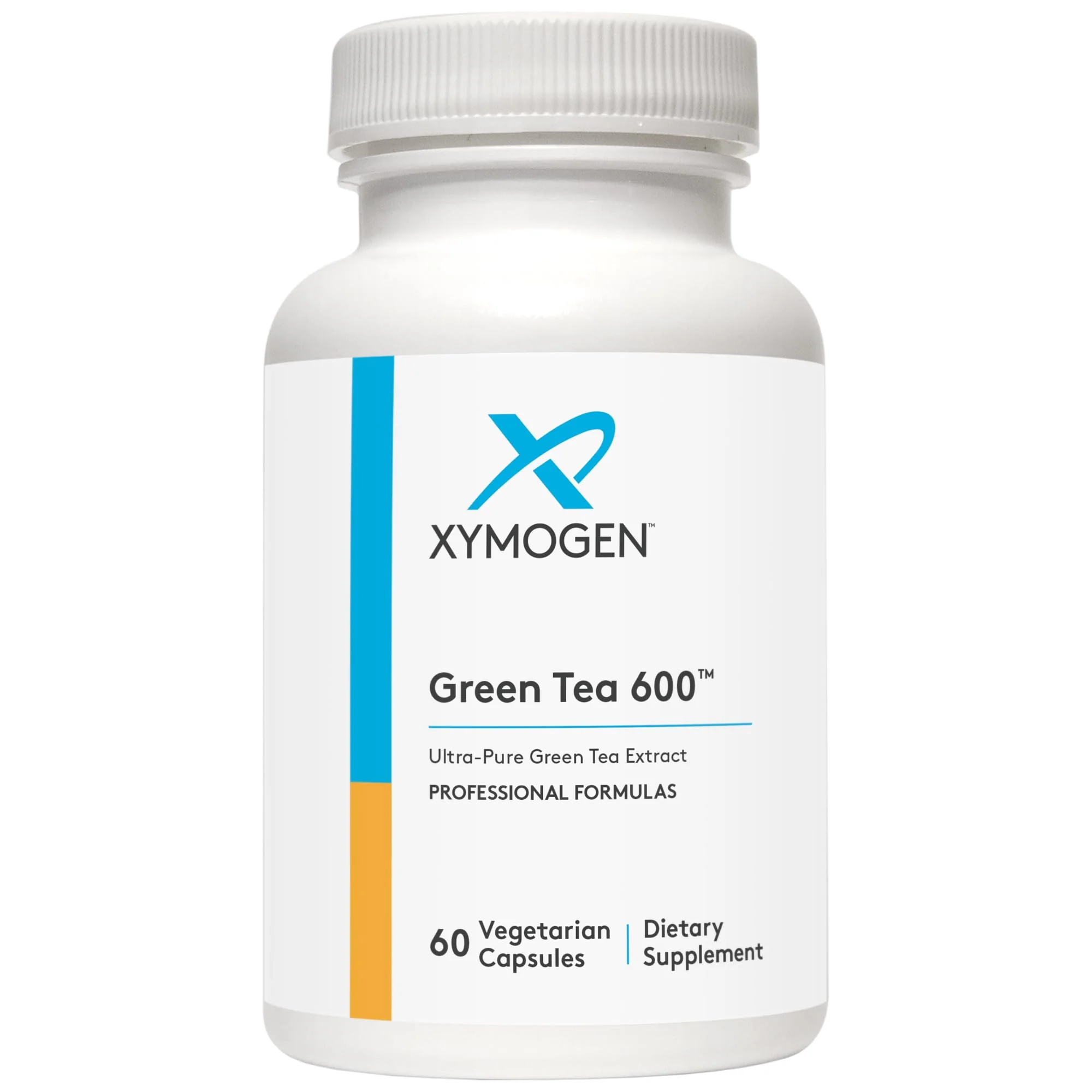 XYMOGEN Green Tea 600 - Ultra Pure Green Tea Extract Capsules - Immune Support, Heart & Brain Health | Gluten Free, Vegan, Non-GMO | 60 Capsules