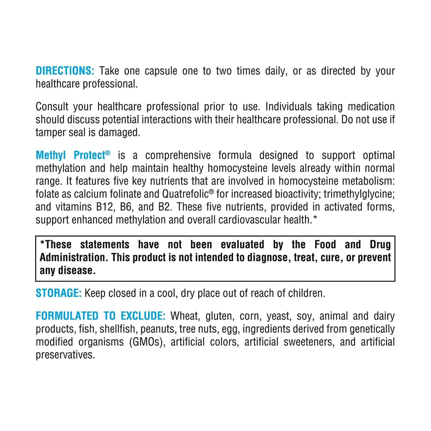 XYMOGEN Methyl Protect — Optimal Methylation Formula with Methyl Folate, Methylcobalamin B12, Riboflavin + B6 | 120 Capsules - Image 15