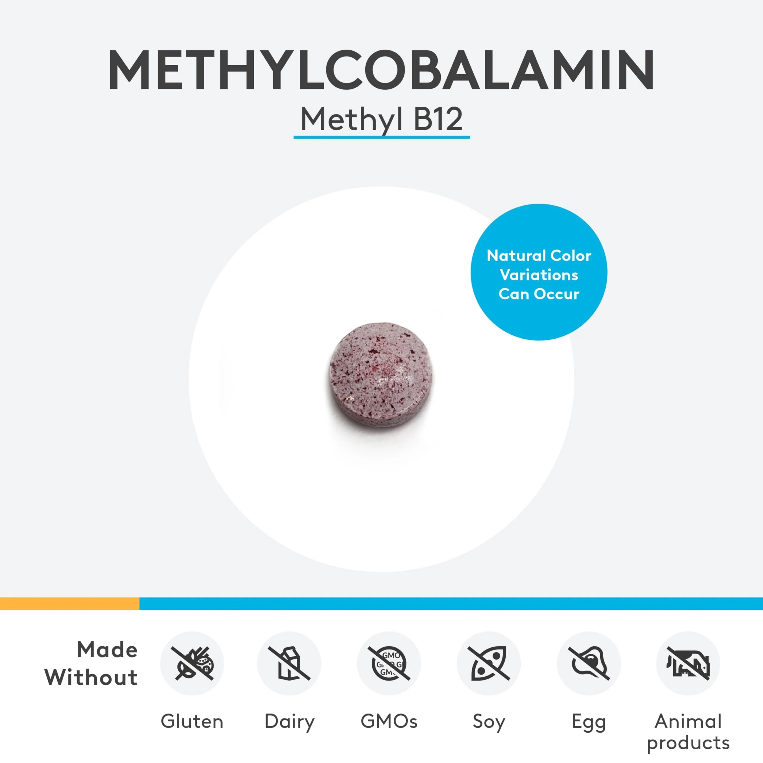 XYMOGEN Methylcobalamin 5,000 mcg – Vitamin B12 Supplement for Methylation, Neurological Health & Immunity (120 Tablets) - Image 3