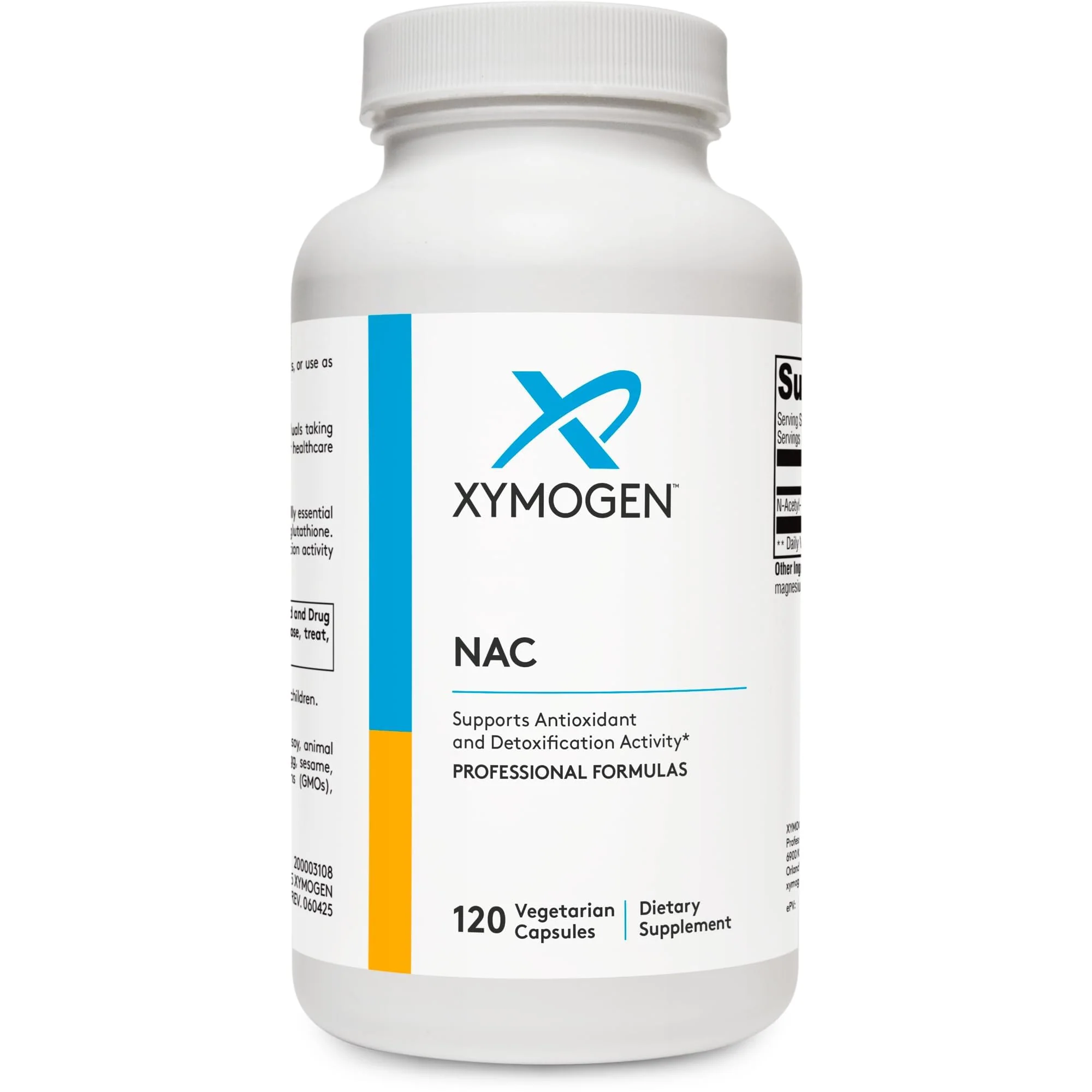 XYMOGEN N-Acetyl-Cysteine 600mg – 120 Capsules | Antioxidant & Detox Support - Image 9