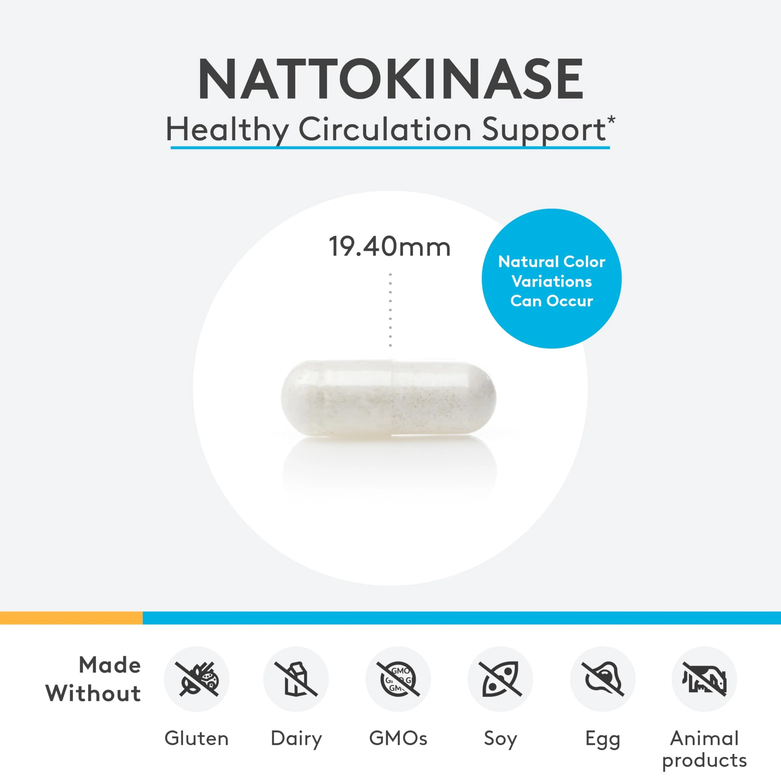 XYMOGEN Nattokinase 2000 FU – Heart Health & Circulation (60 Caps, Gluten Free, Vegan) - Image 3