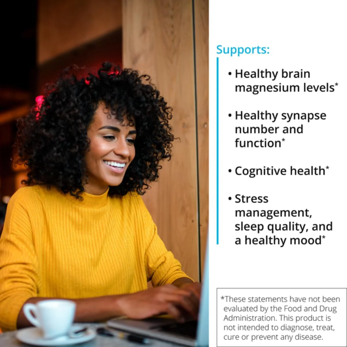 XYMOGEN OptiMag Neuro Magnesium Powder – Brain Health & Relaxation (Mixed Berry) - Image 3