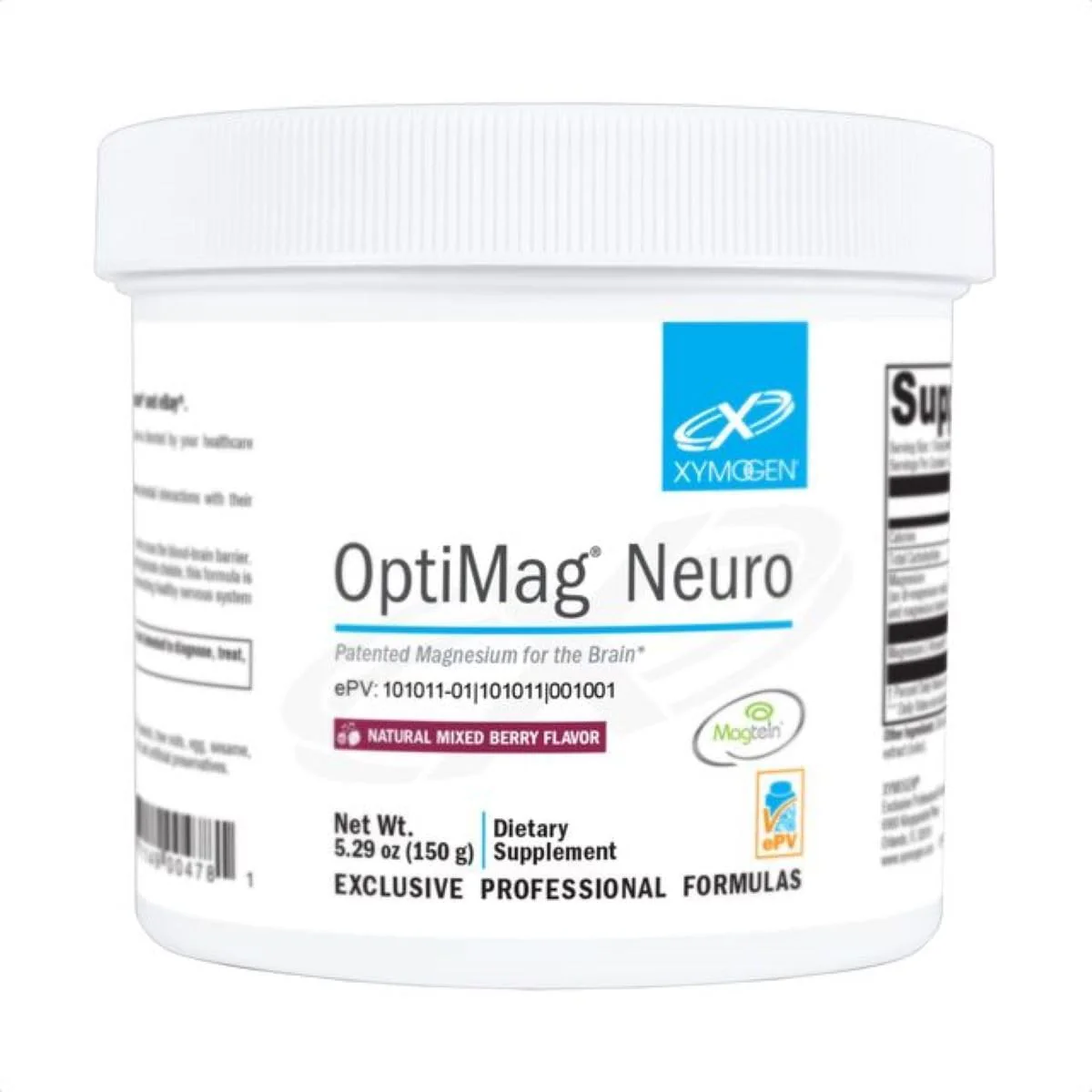 XYMOGEN OptiMag Neuro Magnesium Powder – Brain Health & Relaxation (Mixed Berry) - Image 9