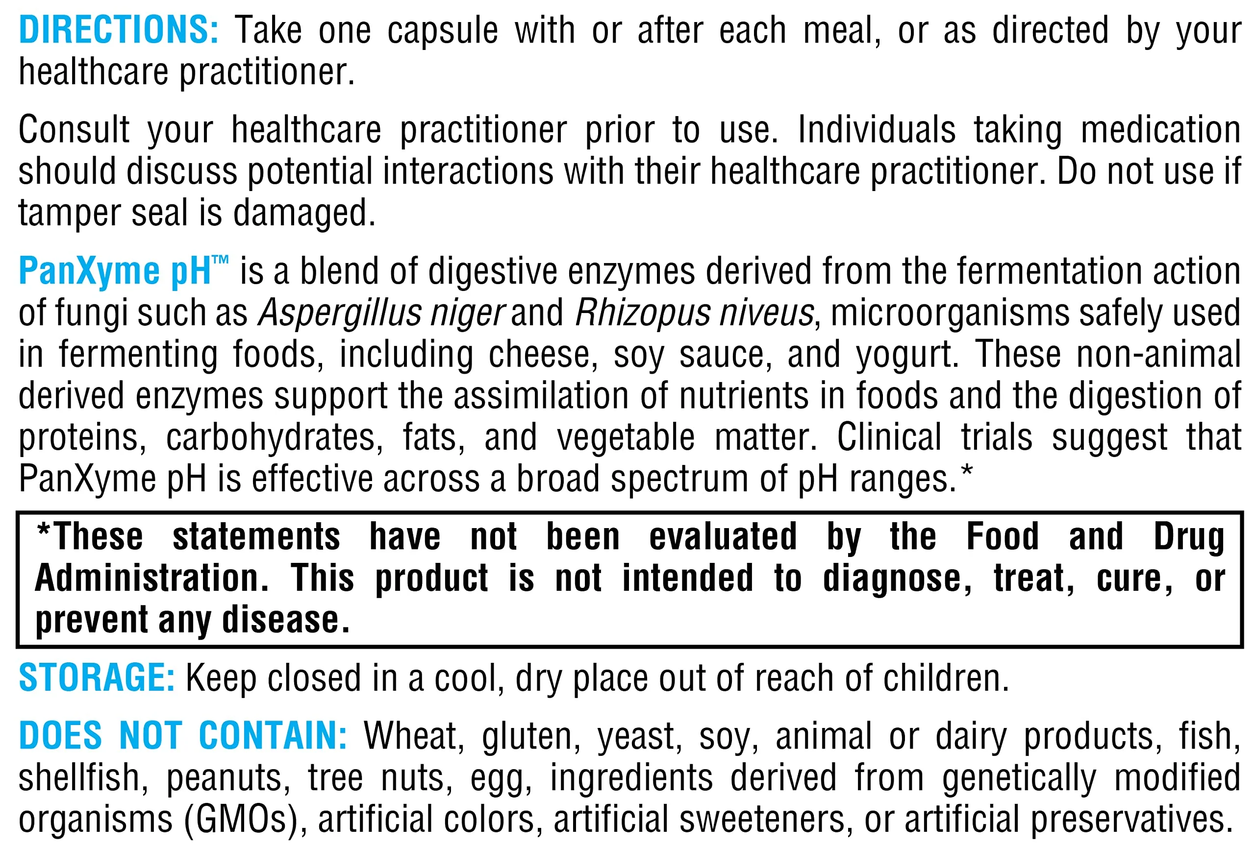 XYMOGEN PanXyme pH - Digestive Enzymes for Gut Health | Gluten Free + Vegan (90 Capsules) - Image 6