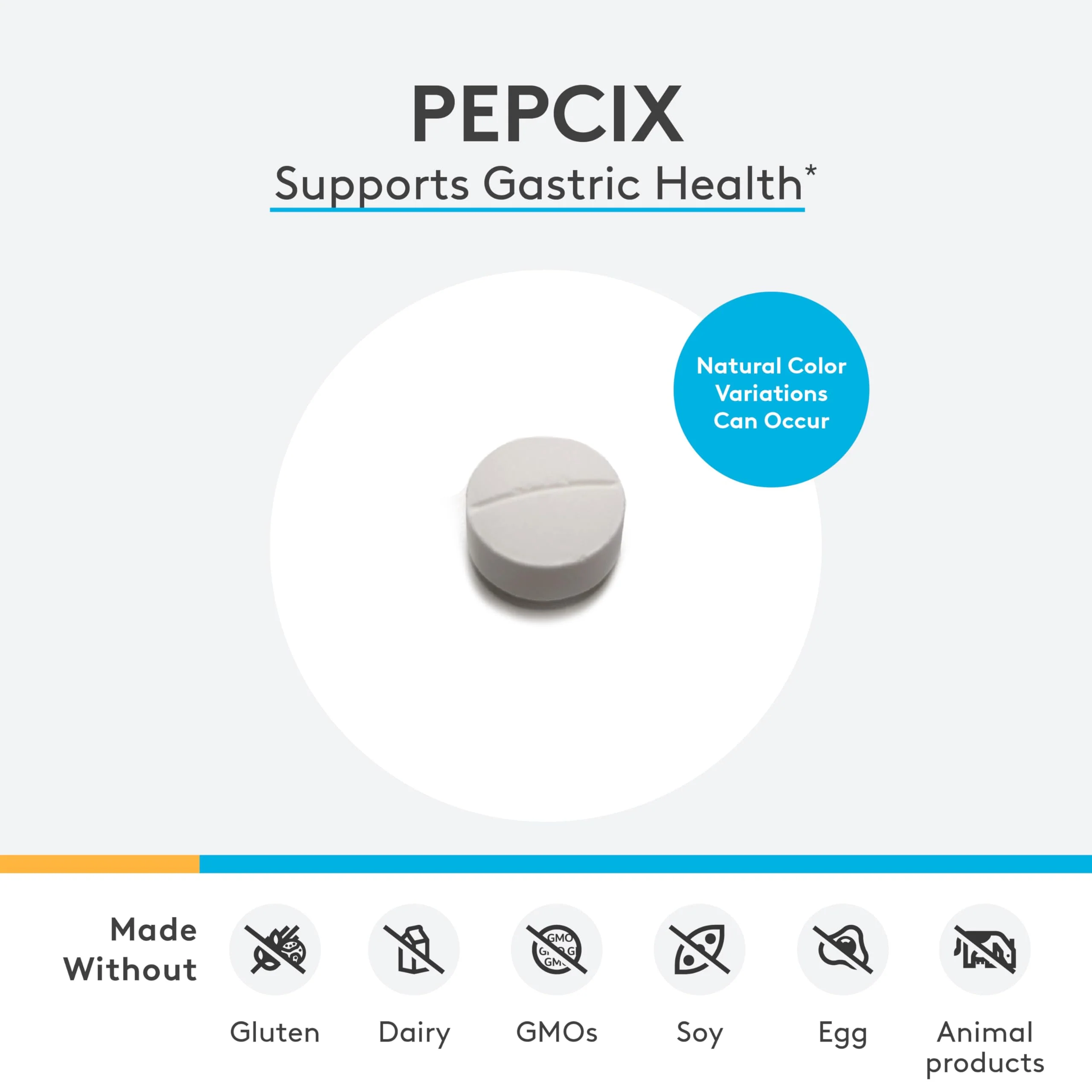 XYMOGEN PepciX Zinc with L-Carnosine for Gut Health - 60 Tablets - Image 2
