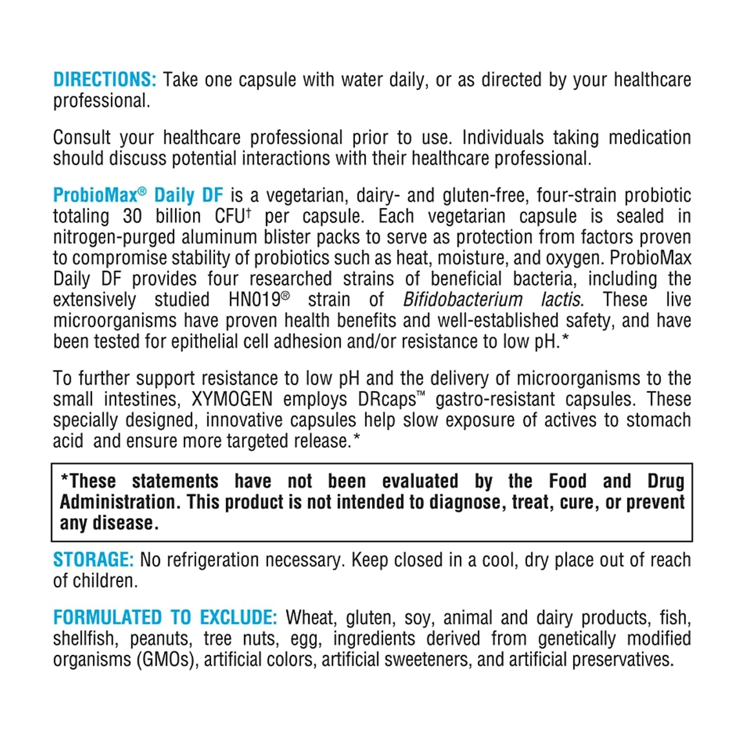 XYMOGEN ProbioMax Daily 30B – Vegetarian Probiotic for Digestive Health | 60 Capsules - Image 7