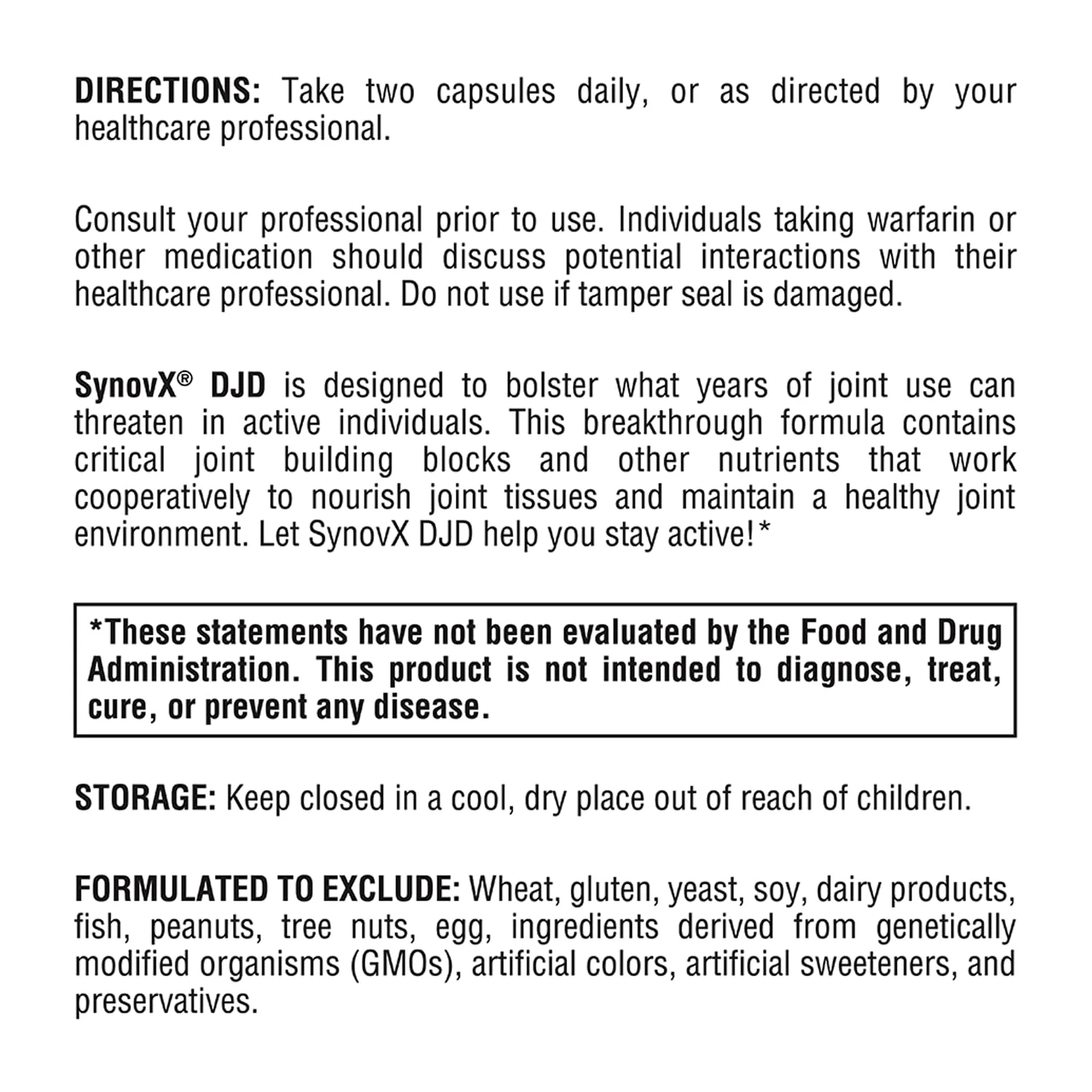 XYMOGEN SynovX DJD – Supports Healthy Joints with MSM, Green-Lipped Mussel (120 Capsules) - Image 6