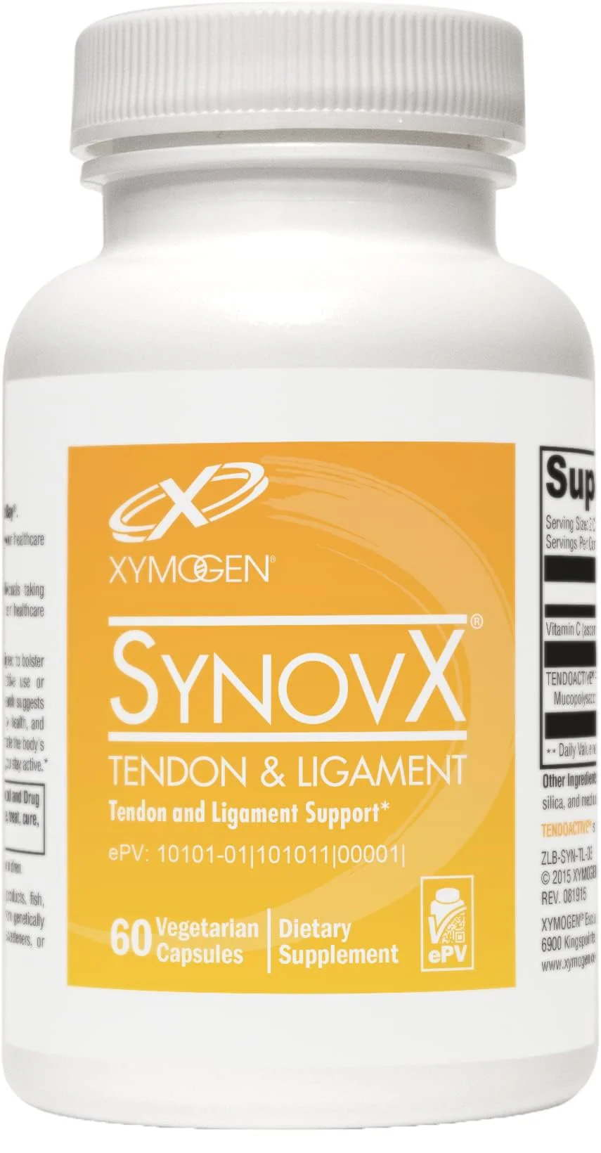 XYMOGEN SynovX Tendon & Ligament - Supports Tendon & Ligament Comfort & Self-Repair (60 Capsules) - Image 9