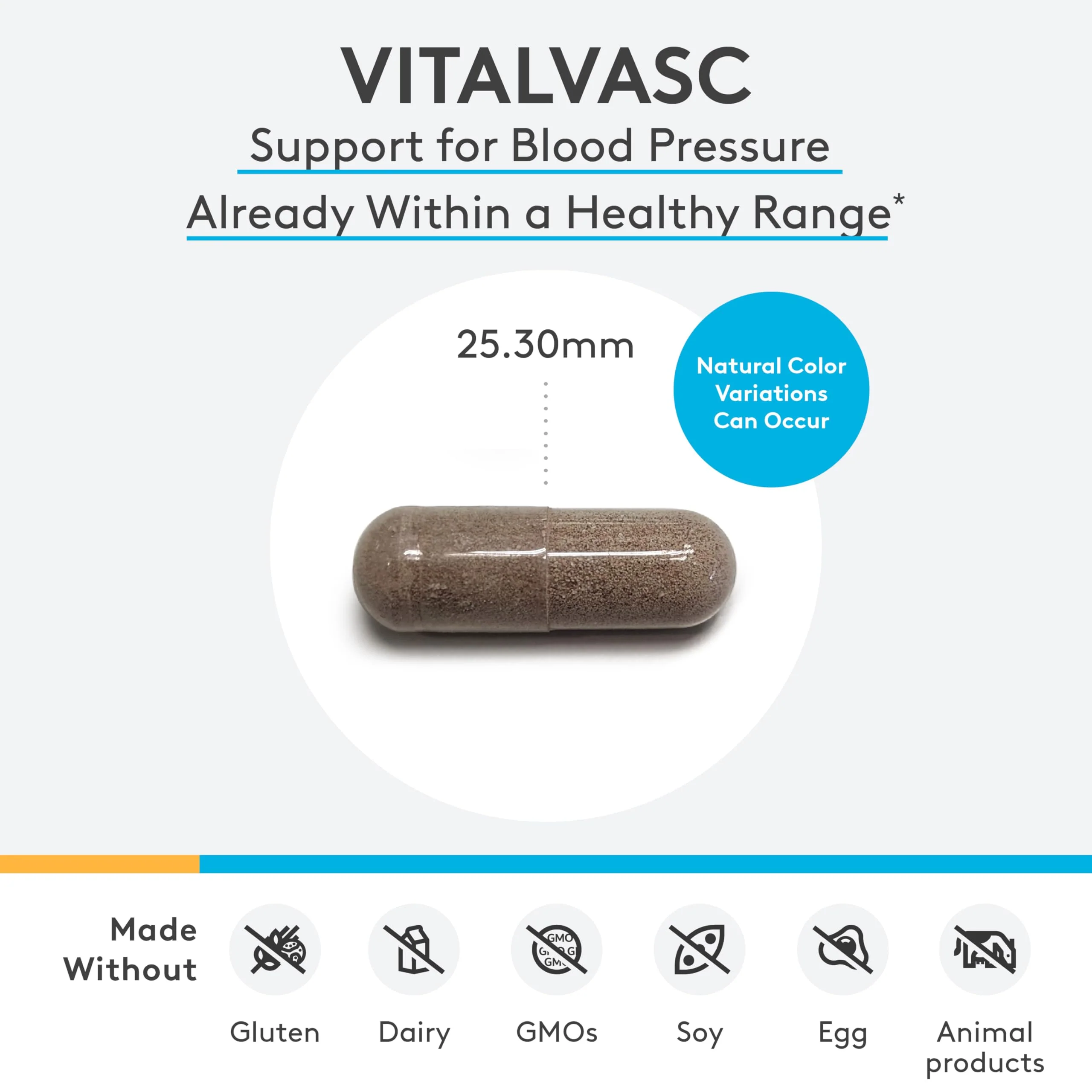 XYMOGEN VitalVasc – Grape Seed & Olive Leaf Extract Capsules | Antioxidant Support | Gluten Free, Vegan & Non-GMO (60 Caps) - Image 2