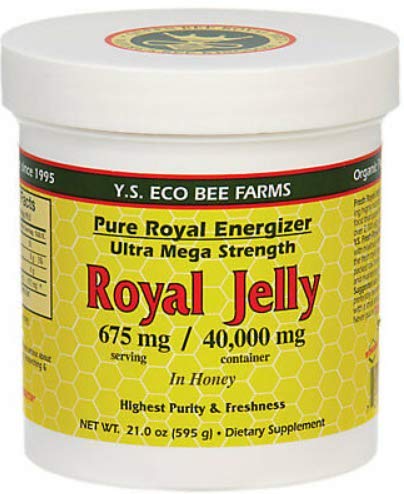 Y.S. Eco Bee Farms (2 Pack) Royal Jelly in Honey – 675 mg | 1.3 lbs (595 g) – Organic Royal Jelly - Image 2