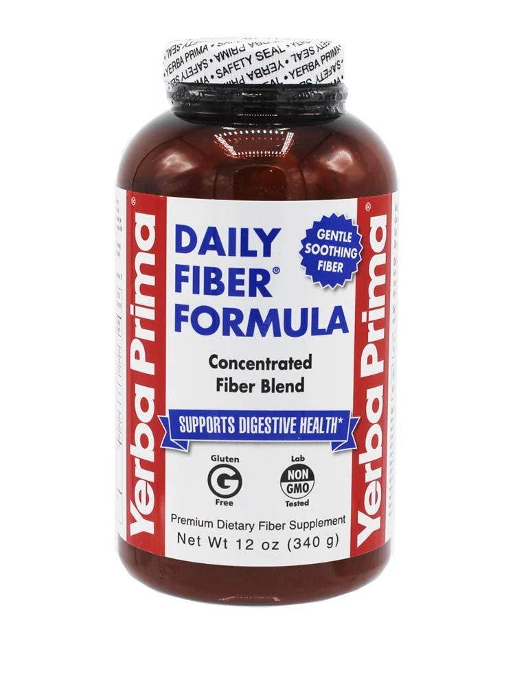 Yerba Prima Daily Fiber Formula 12 oz (3 Pack) - Soluble & Insoluble Dietary Fiber Supplement - Colon Health - Vegan, Non-GMO, Gluten-Free - Image 3